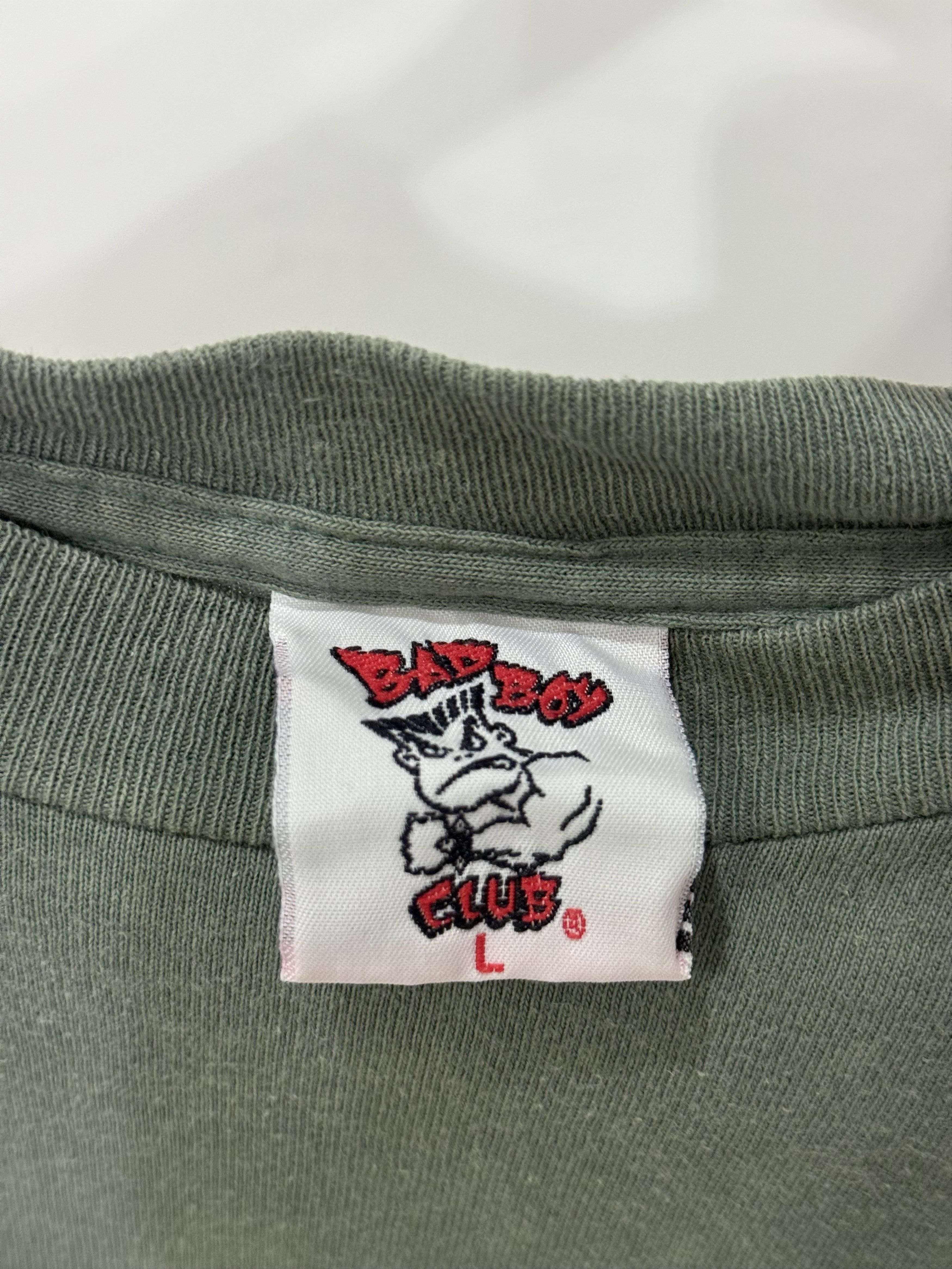 Vintage Bad Boy Club Vintage Thrashed Faded Shirt WWE Size US L / EU 52-54 / 3 - 7 Thumbnail