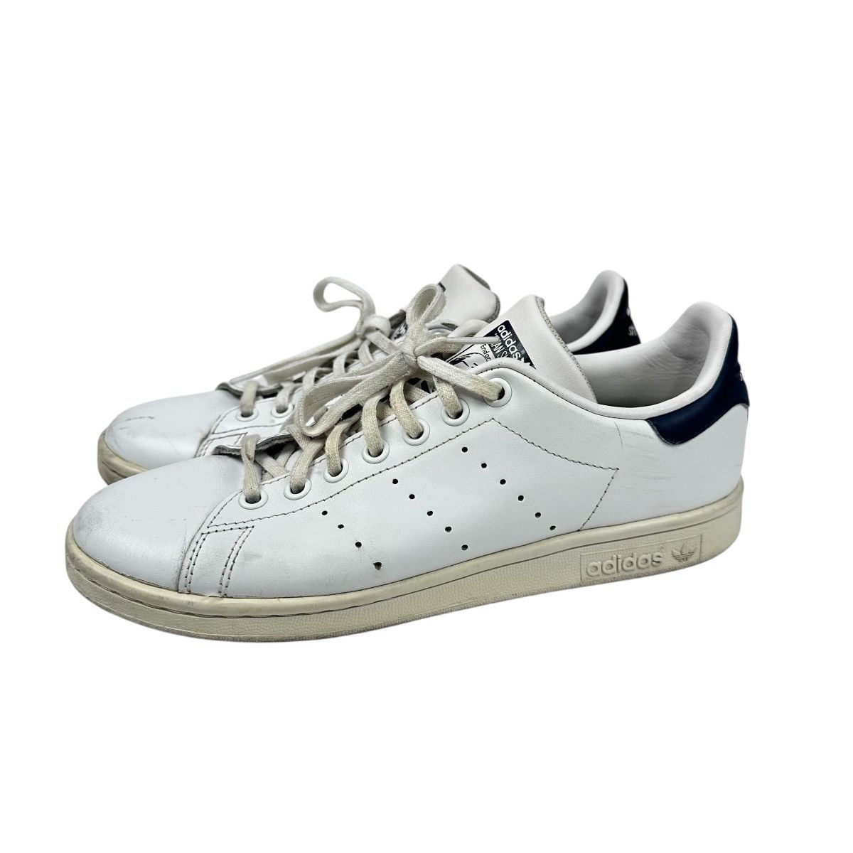 Adidas adidas Stan Smith Mens 6.5 Womens 8 White Leather Sneakers Size US 6.5 / EU 39-40 - 1 Thumbnail