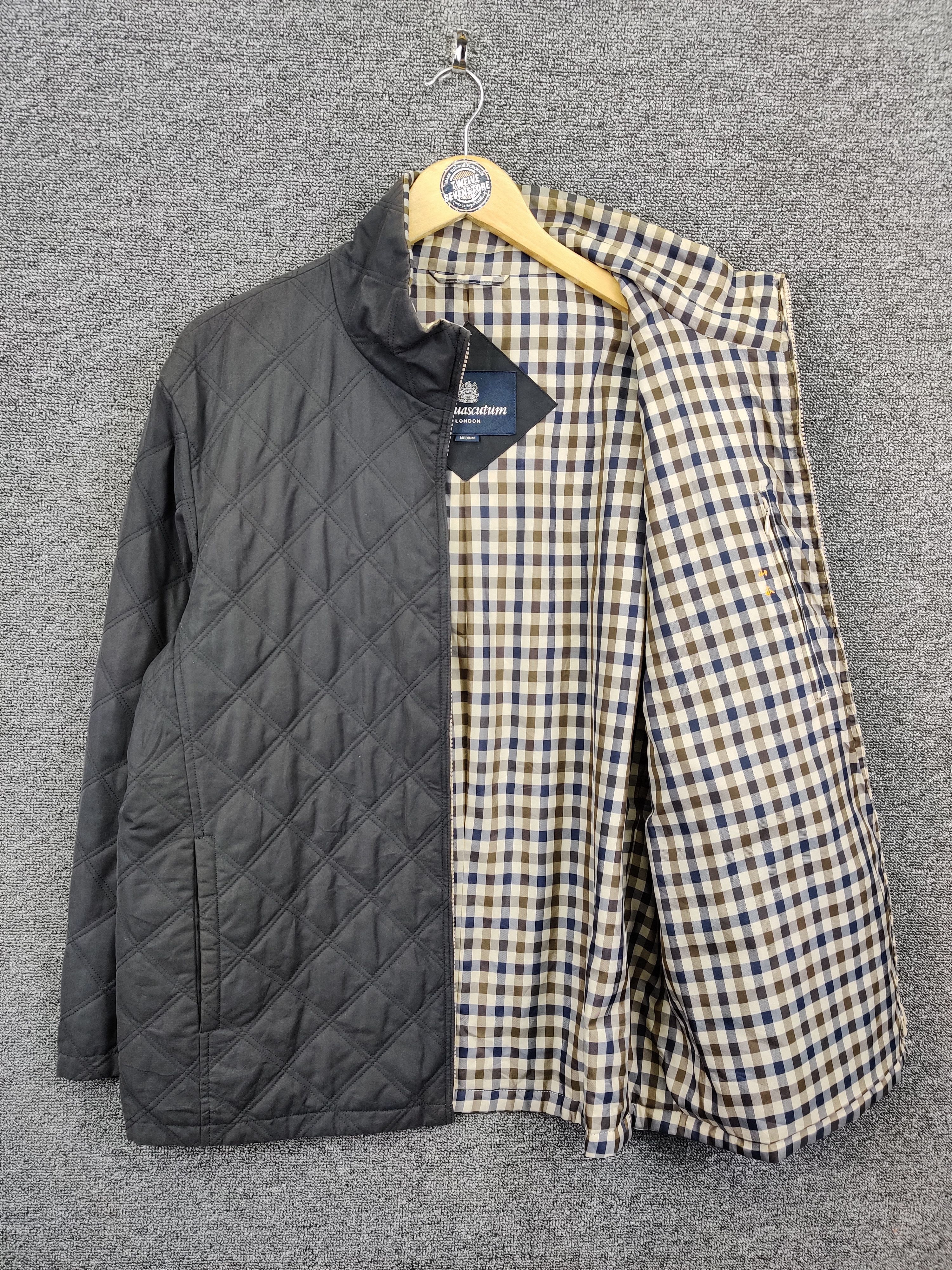 Aquascutum Aquascutum London Quilted Zip Up Jacket Size US M / EU 48-50 / 2 - 7 Thumbnail