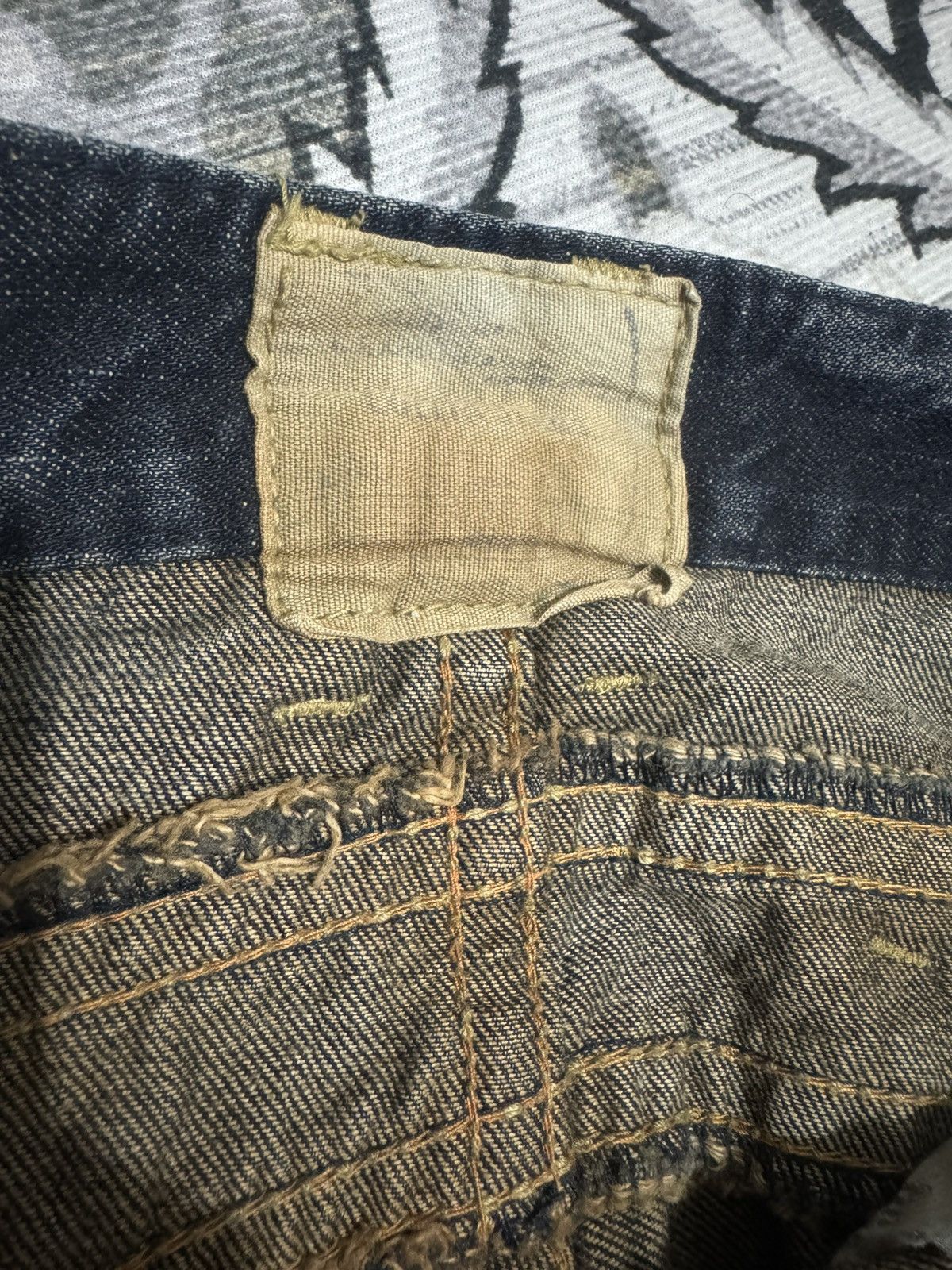 Japanese Brand Lolita Jeans Denim Yoshitomo Nara Collaboration Size XL Size US 36 / EU 52 - 7 Thumbnail