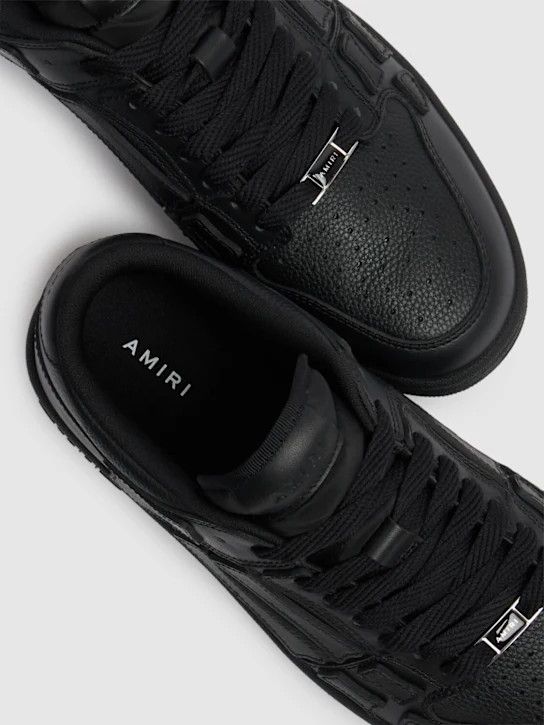 Amiri o1lsvrm0425 CNY Skel Top Low Sneakers in Black Size US 10 / EU 43 - 4 Thumbnail