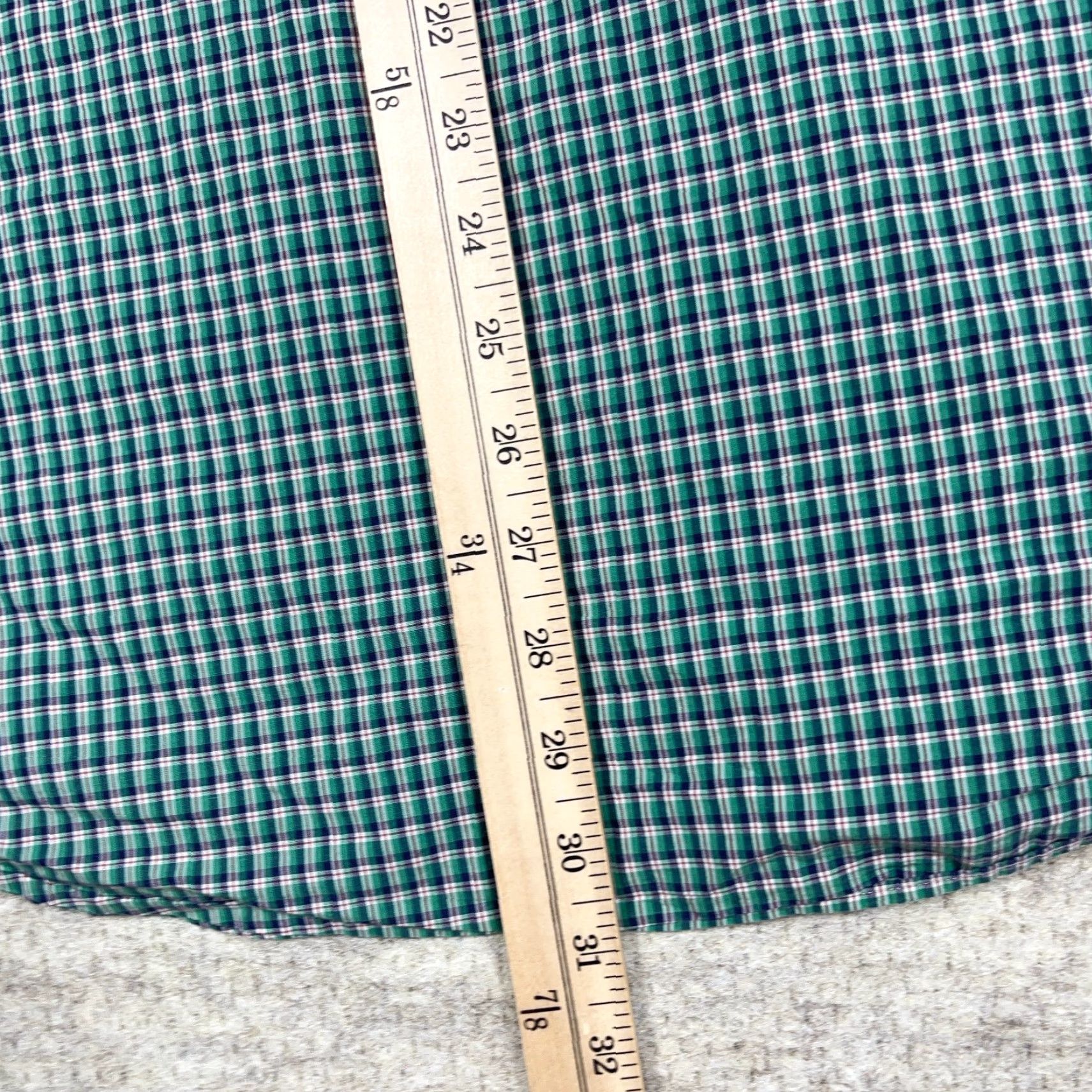 Ralph Lauren Ralph Lauren Shirt Men XL Green Plaid Button-Up Blake Regular Pocket Cotton Size US XL / EU 56 / 4 - 6 Thumbnail
