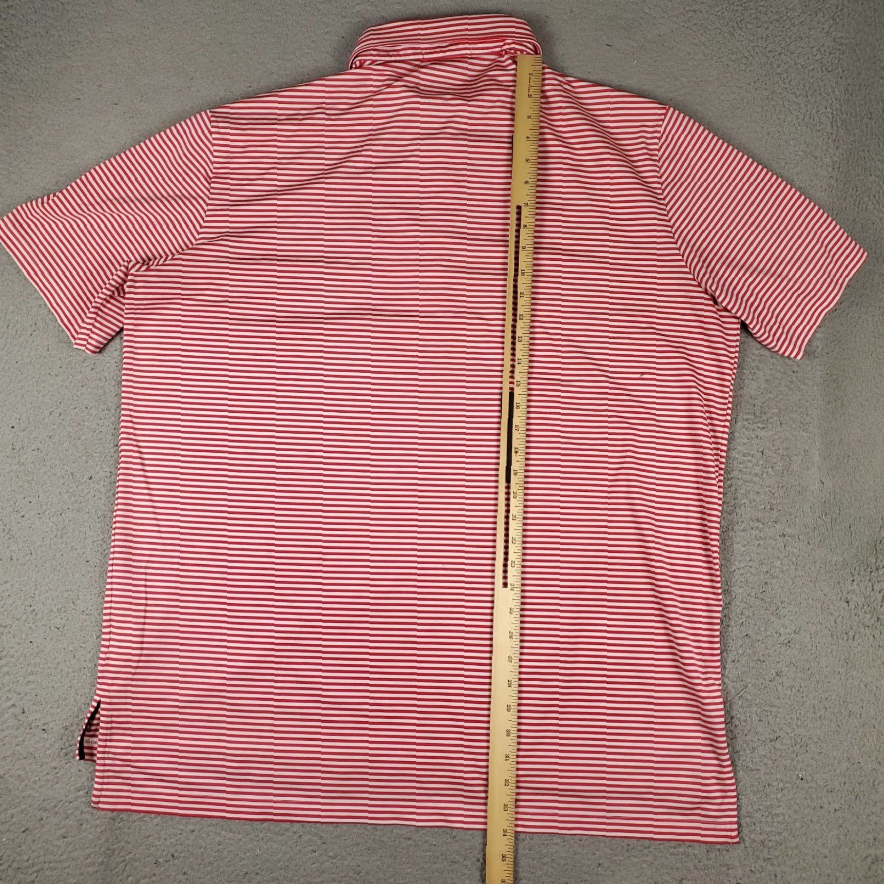 Ralph Lauren RLX Ralph Lauren Polo Shirt Mens 2XL Red Striped Polo Short Sleeve Casual Golf Size US XXL / EU 58 / 5 - 7 Thumbnail