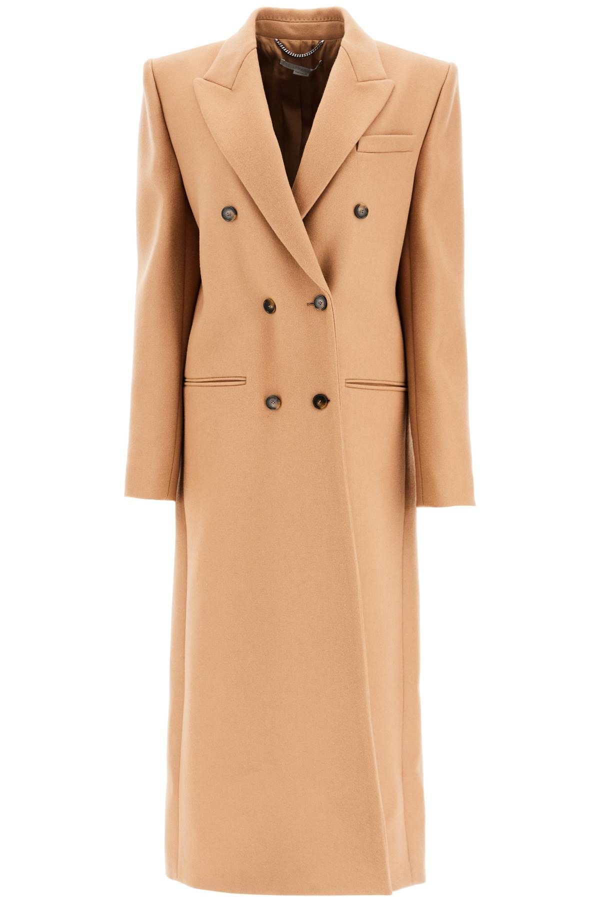 Stella McCartney STELLA McCARTNEY Long Double-Breasted Coat Size S / US 4 / IT 40 - 1 Thumbnail
