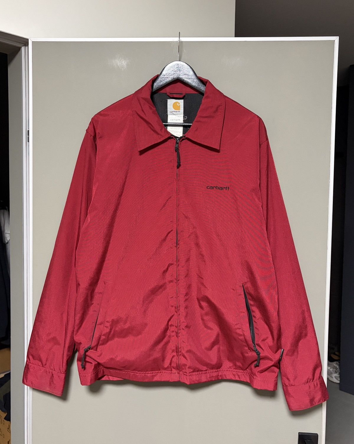 Carhartt Carhartt CORDURA Red Work Jacket Windbreaker Size US XL / EU 56 / 4 - 1 Thumbnail
