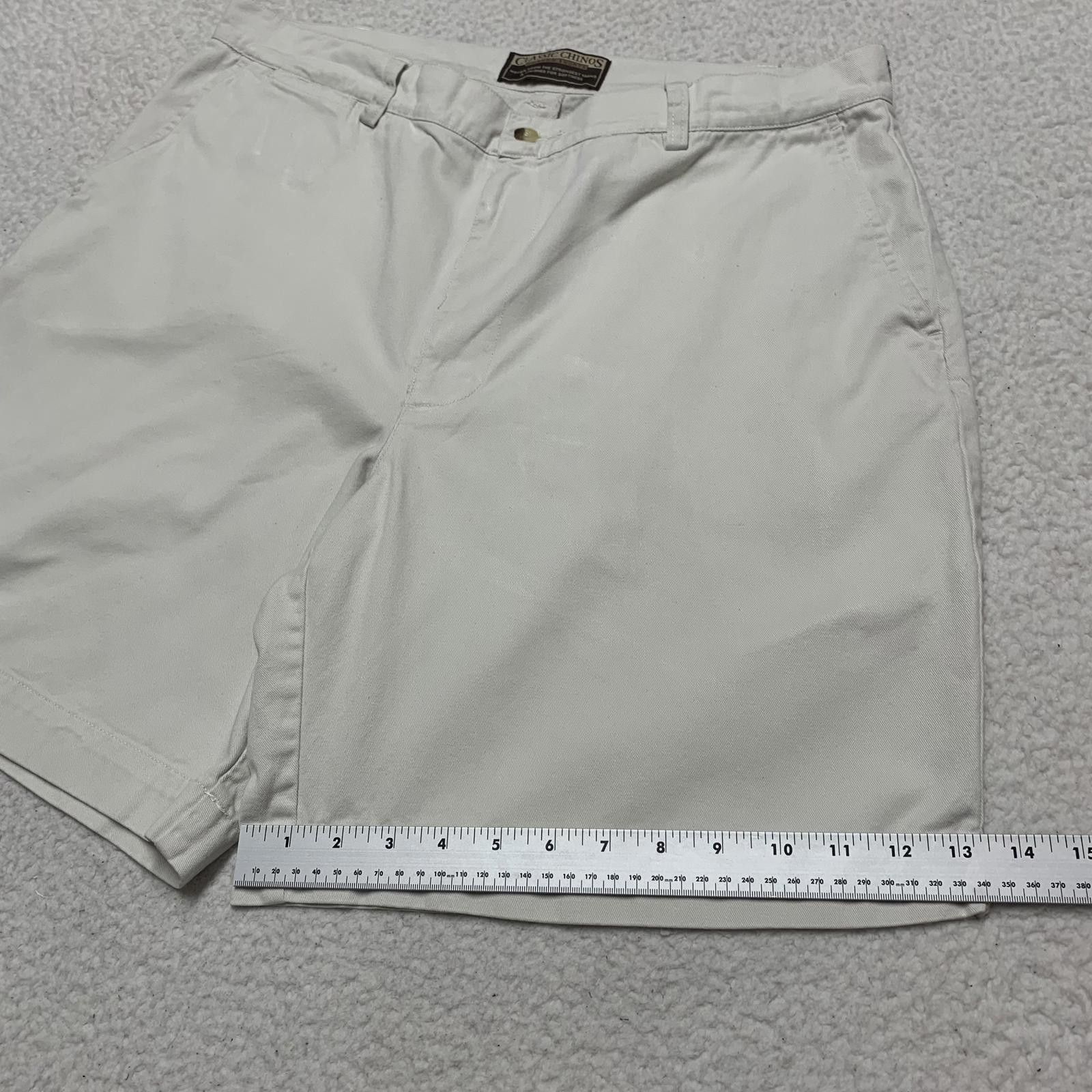 Other Classic Chinos Men's Sz 38 Beige Shorts Flat Front Size US 38 / EU 54 - 10 Thumbnail