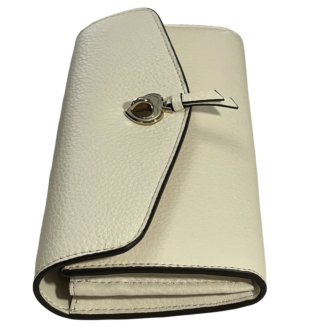 Kate Spade Kate Spade Marti Large Slim Pebbled Leather Flap Wallet Size ONE SIZE - 4 Thumbnail