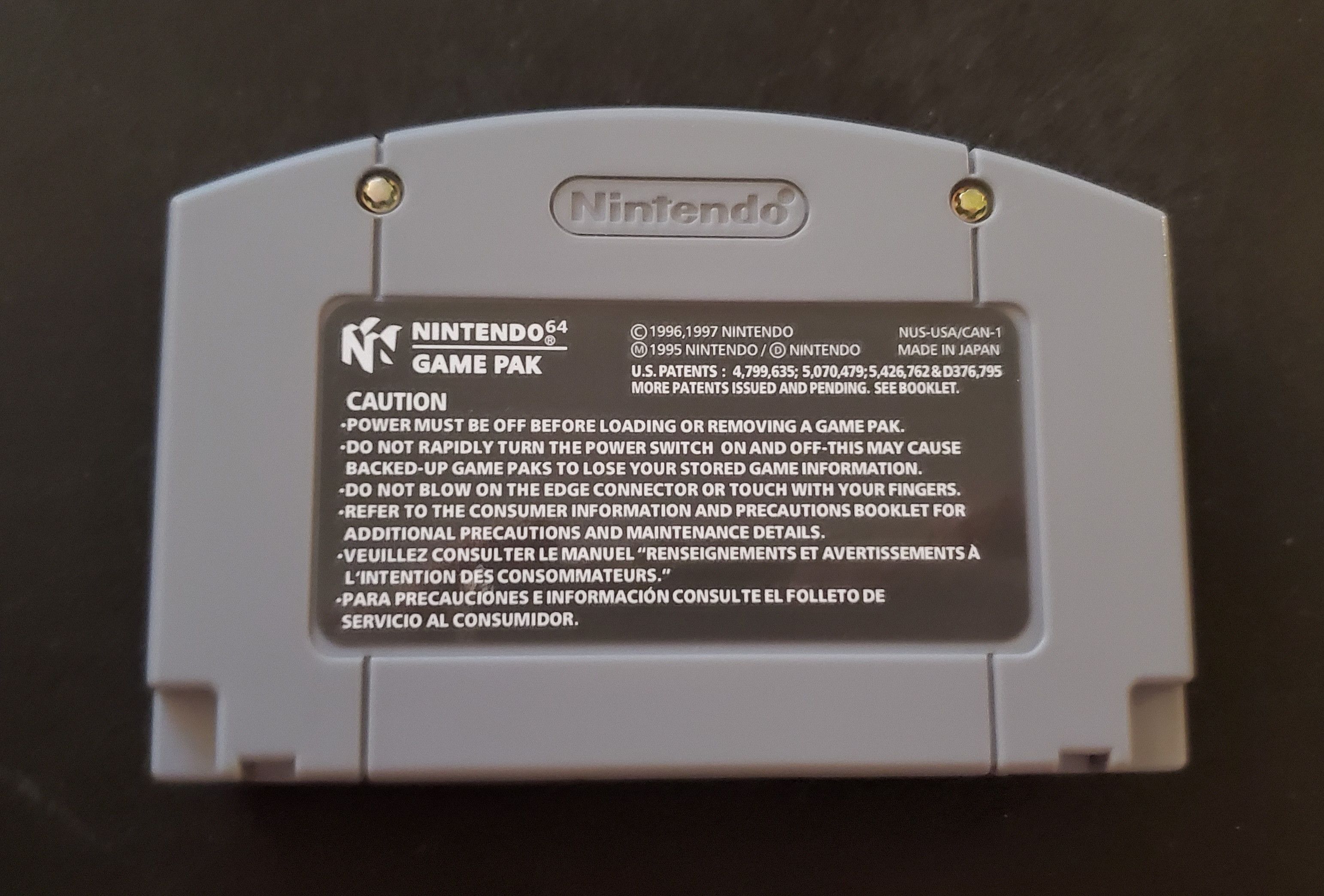 Nintendo NFL Blitz N64 Nintendo 64 Video Game Cartridge 1998 Size ONE SIZE - 14 Thumbnail