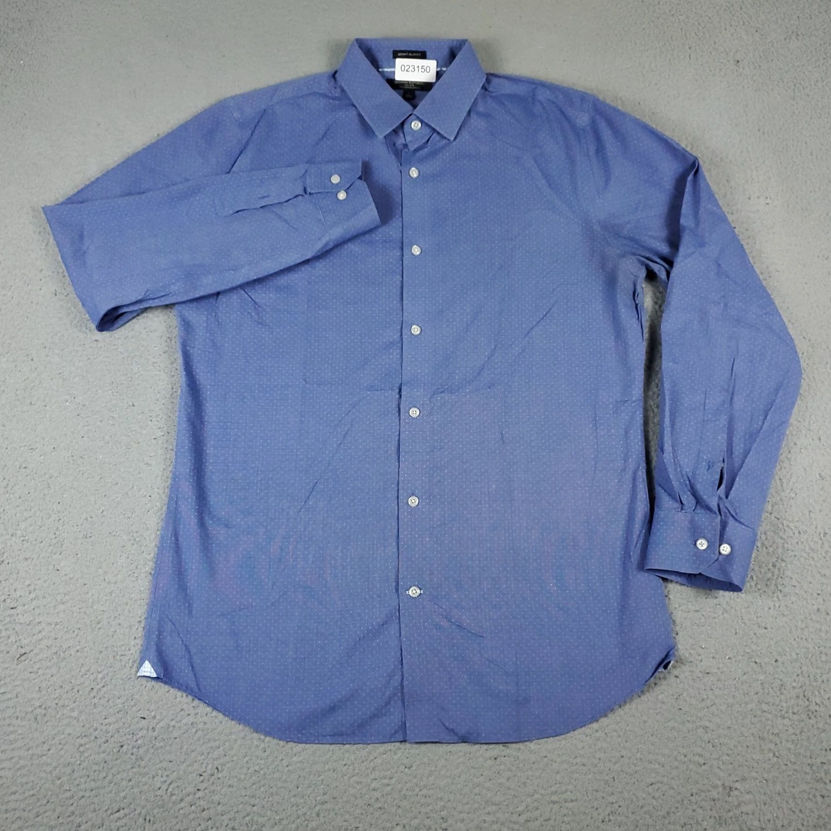 Banana Republic VINTAGE Banana Republic Shirt Mens Large Blue Casual Button Up Long Sleeve Size US L / EU 52-54 / 3 - 2 Thumbnail