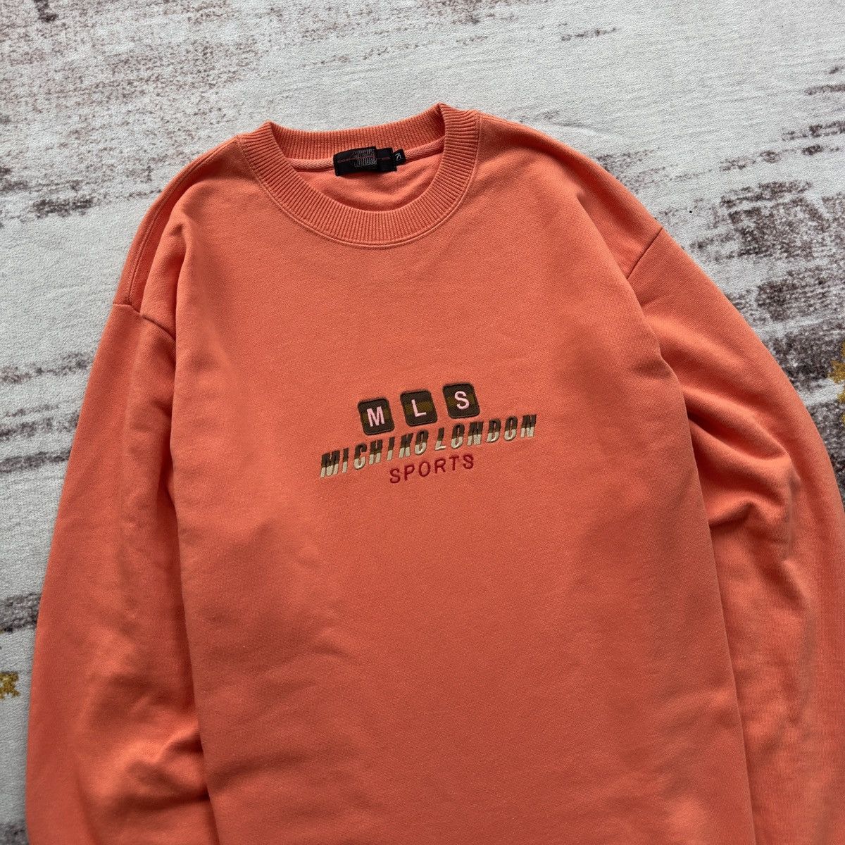 Michiko Koshino London VINTAGE MICHIKO LONDON EMBROIDED LOGO SWEATSHIRT Size US XL / EU 56 / 4 - 3 Thumbnail
