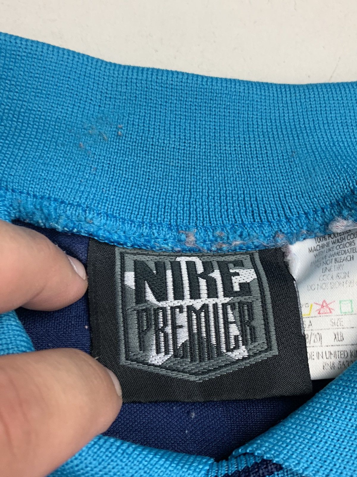 Nike Premier Arsenal 8 IAN Wright Vintage Soccer Jersey 95s