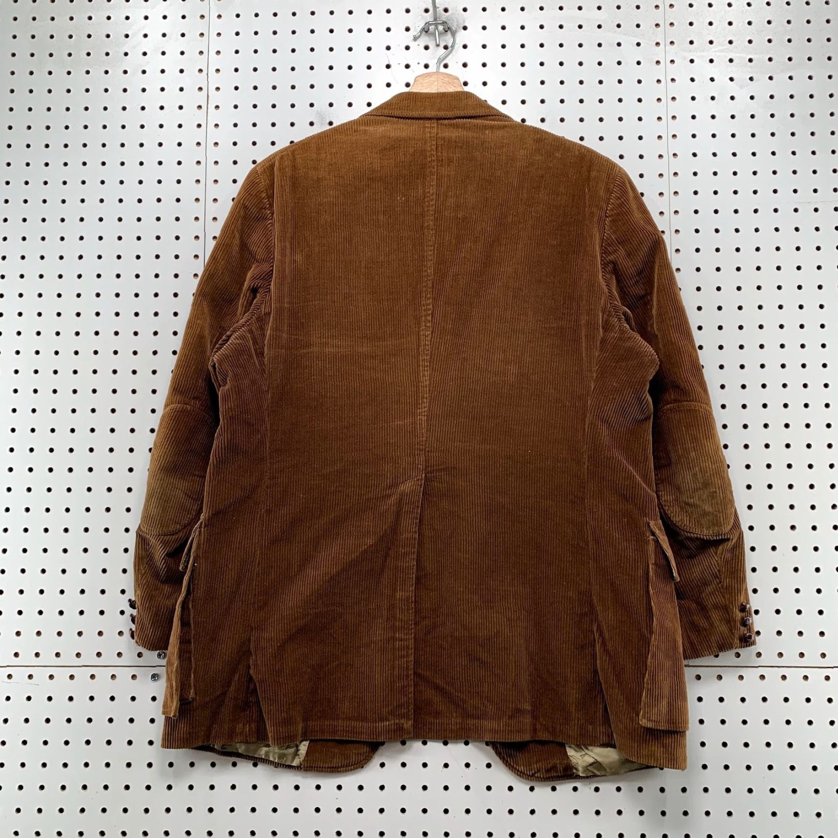 Vintage Vintage Cricketeer Corduroy Sport Coat Blazer Mens 42 Brown Heavyweight USA Blazer 60s 70s Mens Size 42R - 2 Thumbnail