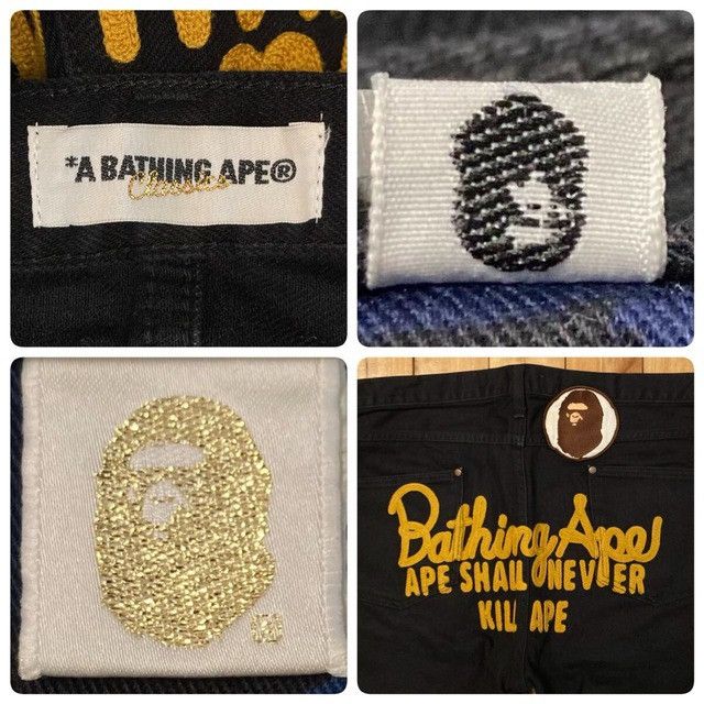 Bape × Champion BAPE Champion embroidered pants a bathing ape NIGO ★size L Size US 34 / EU 50 - 8 Thumbnail