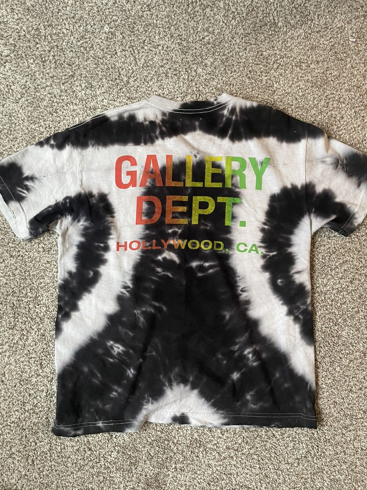 Gallery Dept. Gallery Dept Peace Tie Dye Logo T-Shirt Size US M / EU 48-50 / 2 - 4 Thumbnail