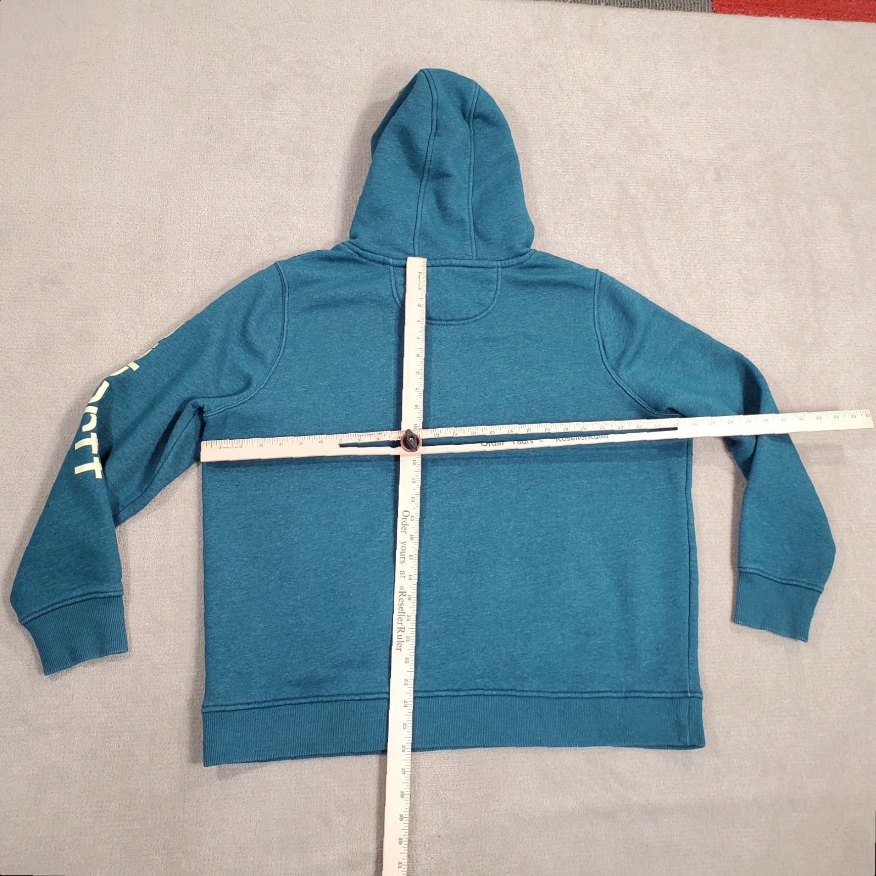 Carhartt Carhartt Hoodie Womens 2XL Blue Pullover Sweatshirt Relaxed Fit Logo H26 Size XXL / US 16-18 / IT 52-54 - 6 Thumbnail