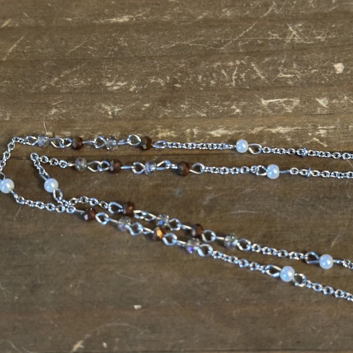 Other Lonna & Lily silver tone stars station bead Y chain necklace Size ONE SIZE - 5 Thumbnail