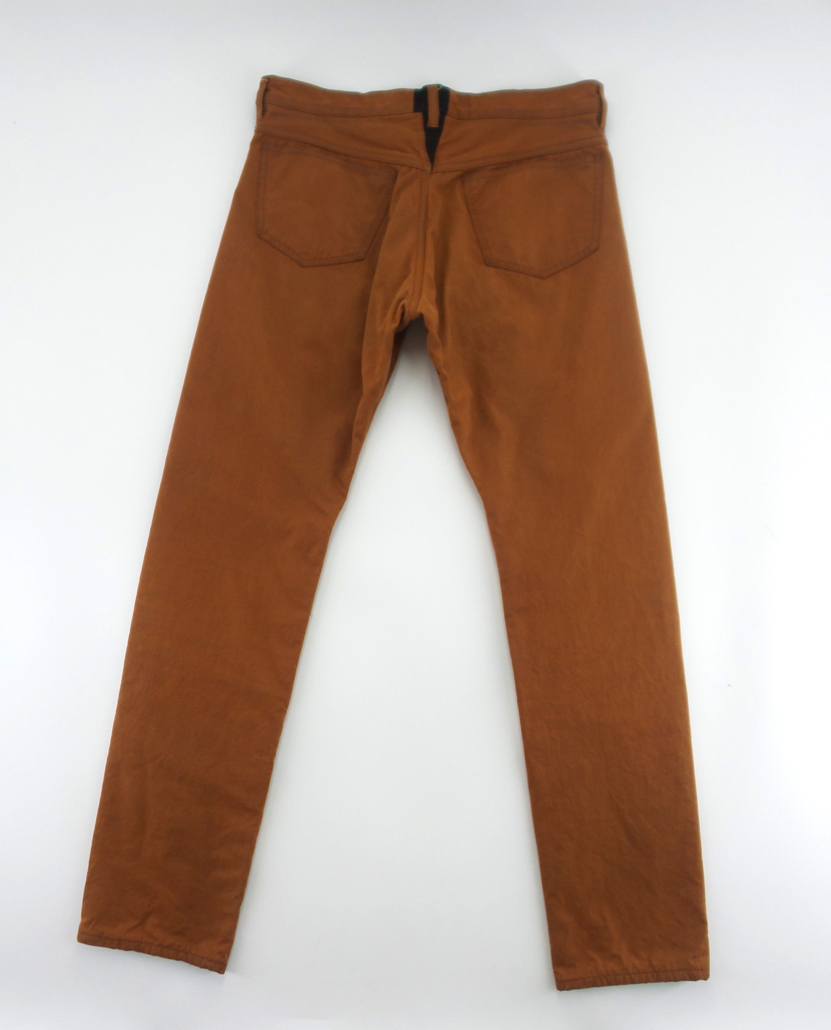 Designer × Japanese Brand × Maison MIHARA YASUHIRO Miharayasuhiro Millerain Fabric Wax Cotton Jeans W32xL40 Size US 32 / EU 48 - 8 Thumbnail