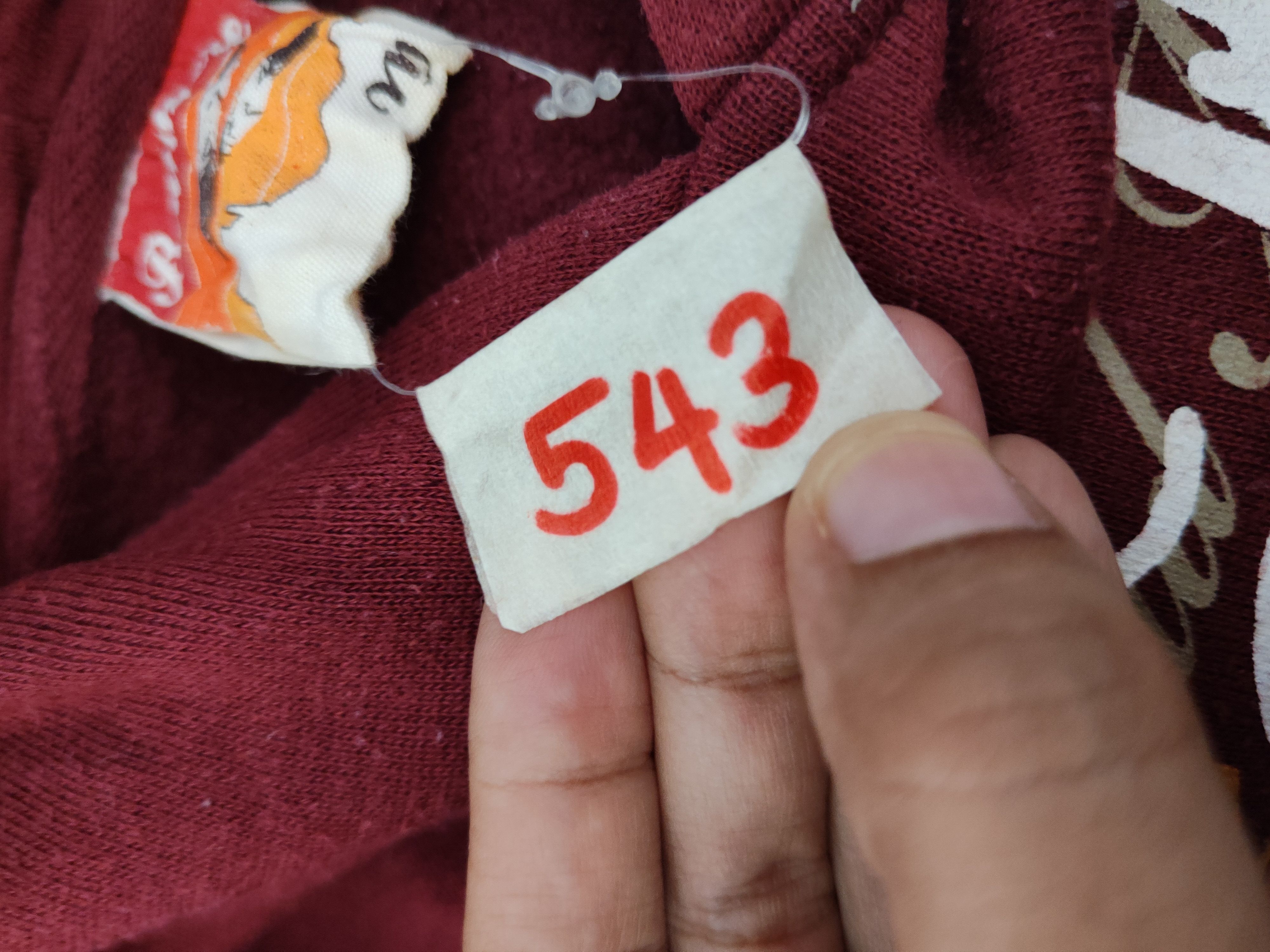 Beaumere DL Beaumere Maroon Hoodie Sweatshirts #543 Size US M / EU 48-50 / 2 - 15 Thumbnail