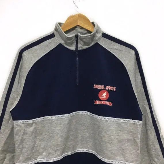 Kangol KANGOL SPORTS Gray Sweatshirt Spell Out Jumper Pullover Size US M / EU 48-50 / 2 - 2 Thumbnail
