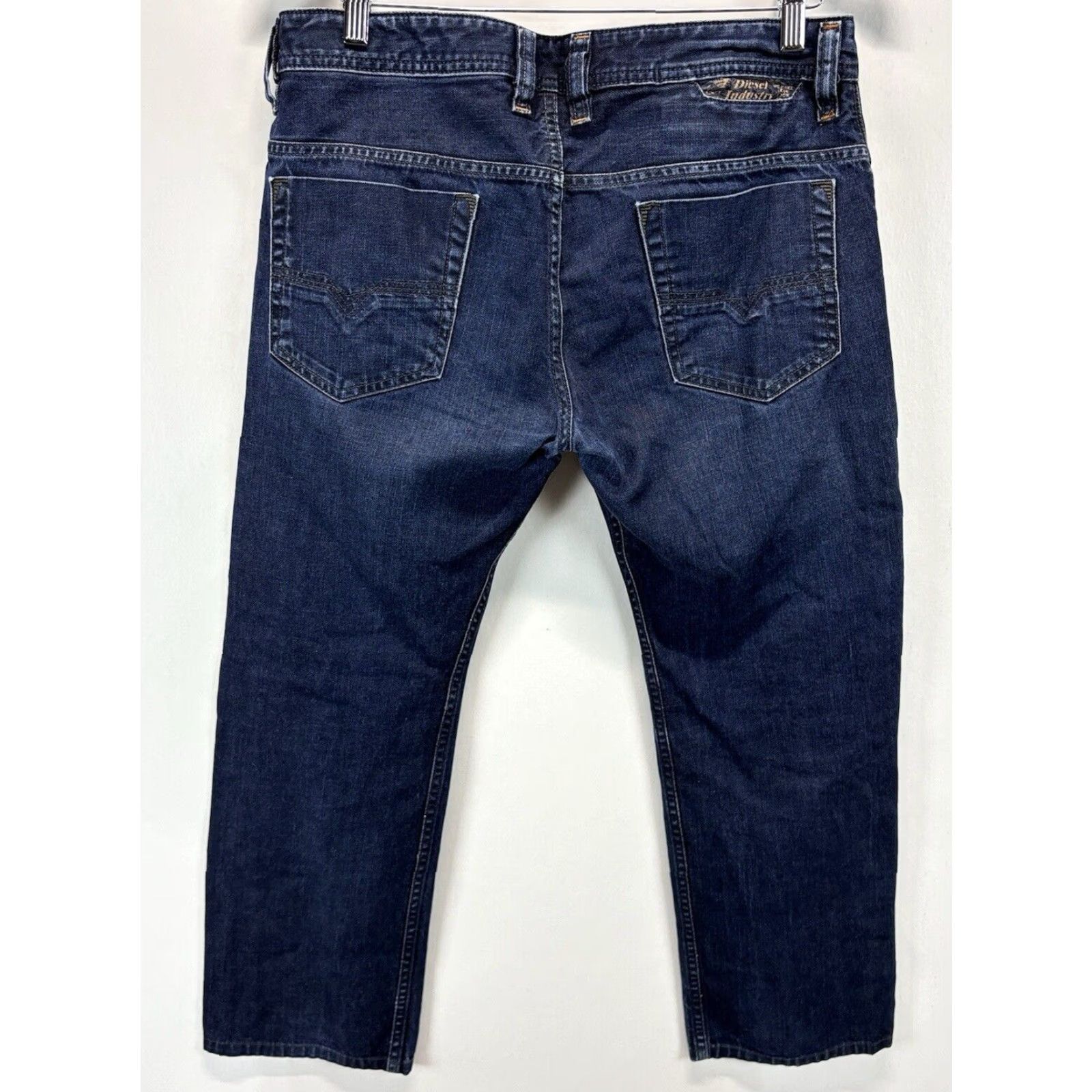 Diesel DIESEL Safado Jeans Slim Straight 31x26 Dark Wash Blue Mens Size US 31 - 3 Thumbnail