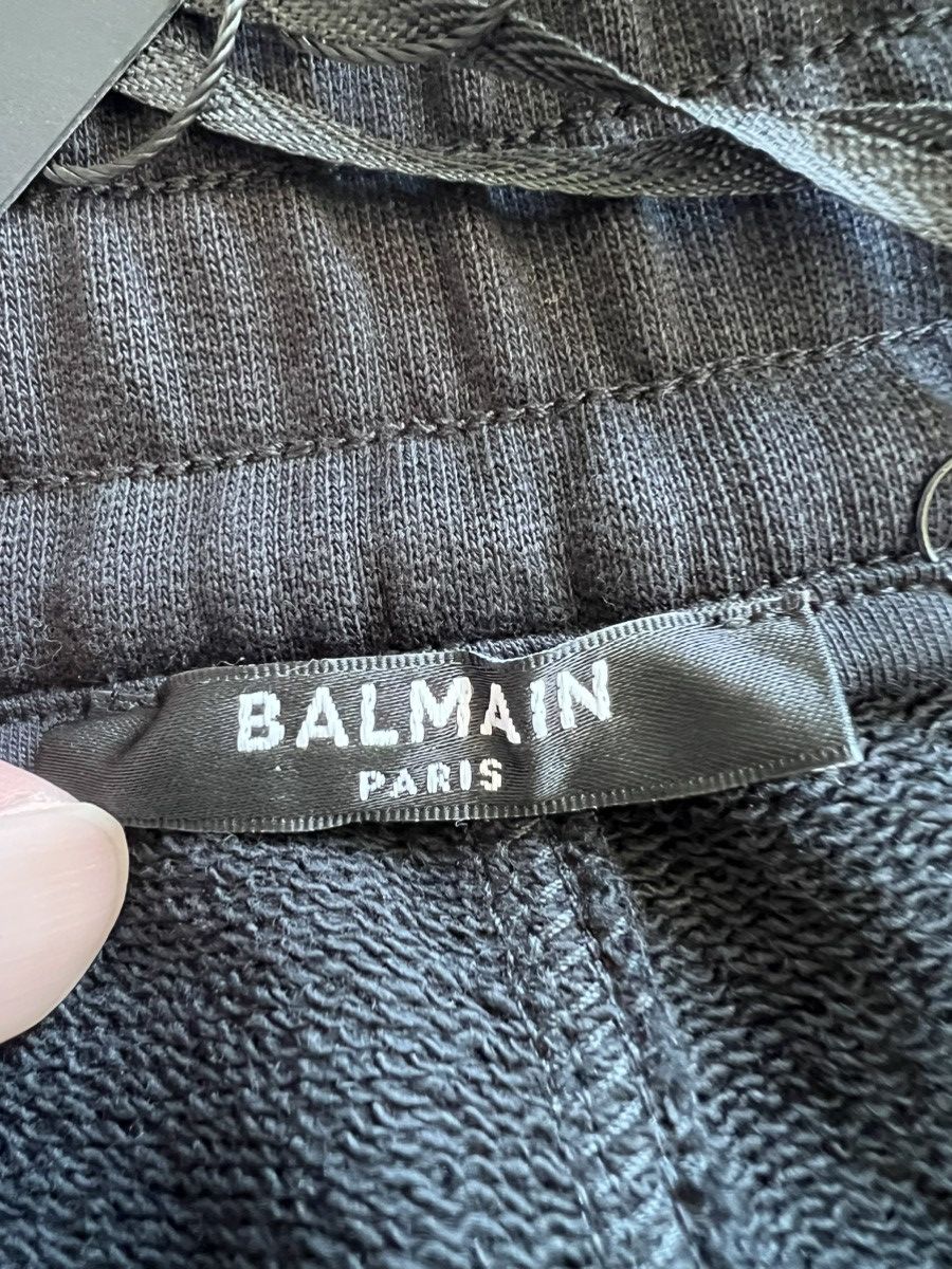 Balmain BALMAIN Logo Cotton Track Pants Slim fit Size US 30 / EU 46 - 7 Thumbnail