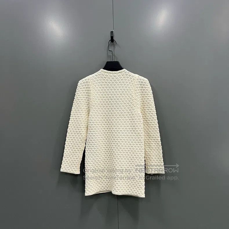 Louis Vuitton Louis Vuitton Beige knit jacket Size M / US 6-8 / IT 42-44 - 2 Thumbnail