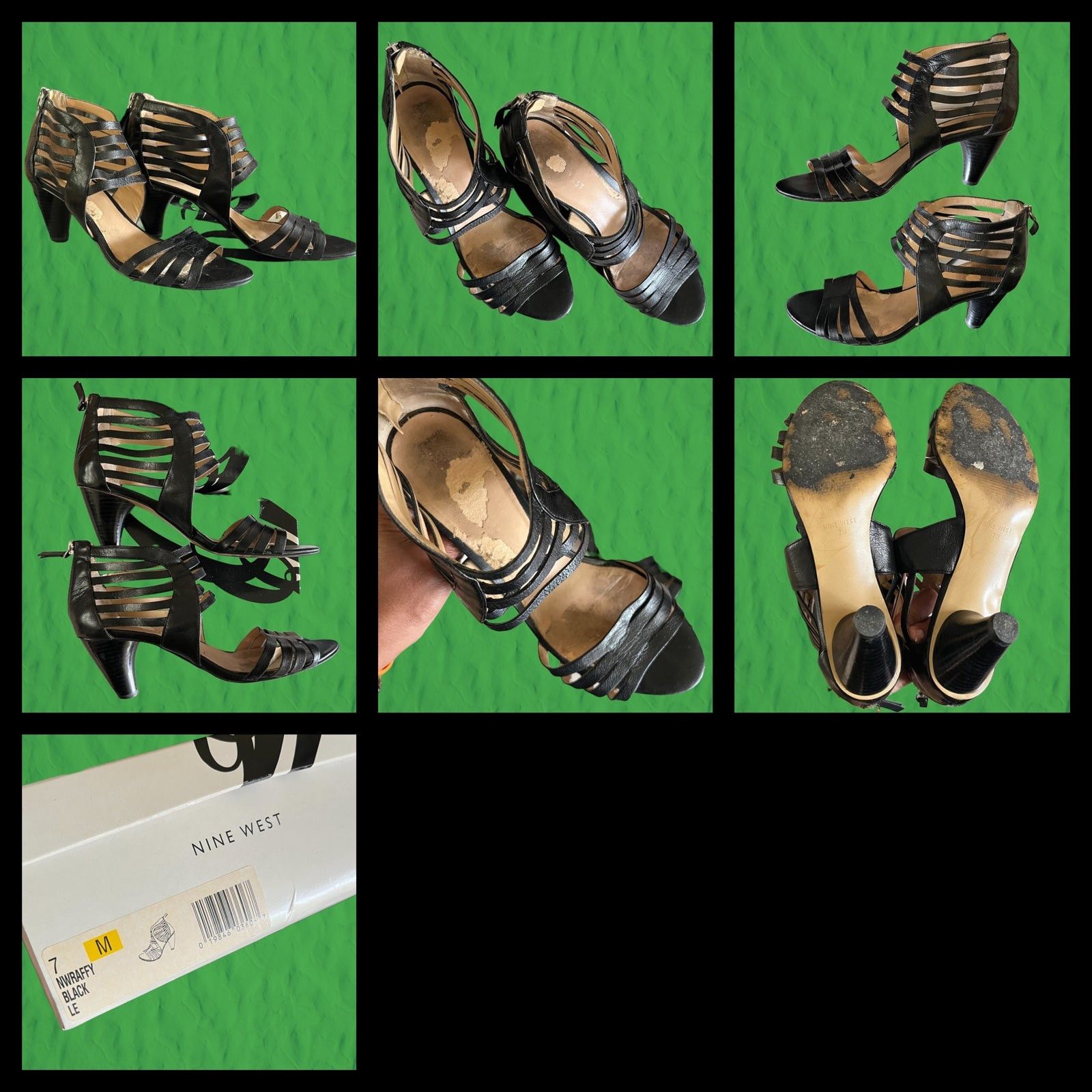Nine West Leather Mini Heel Boots 4 Pairs Nine West Leather Heeled Size US 7 / IT 37 - 5 Thumbnail