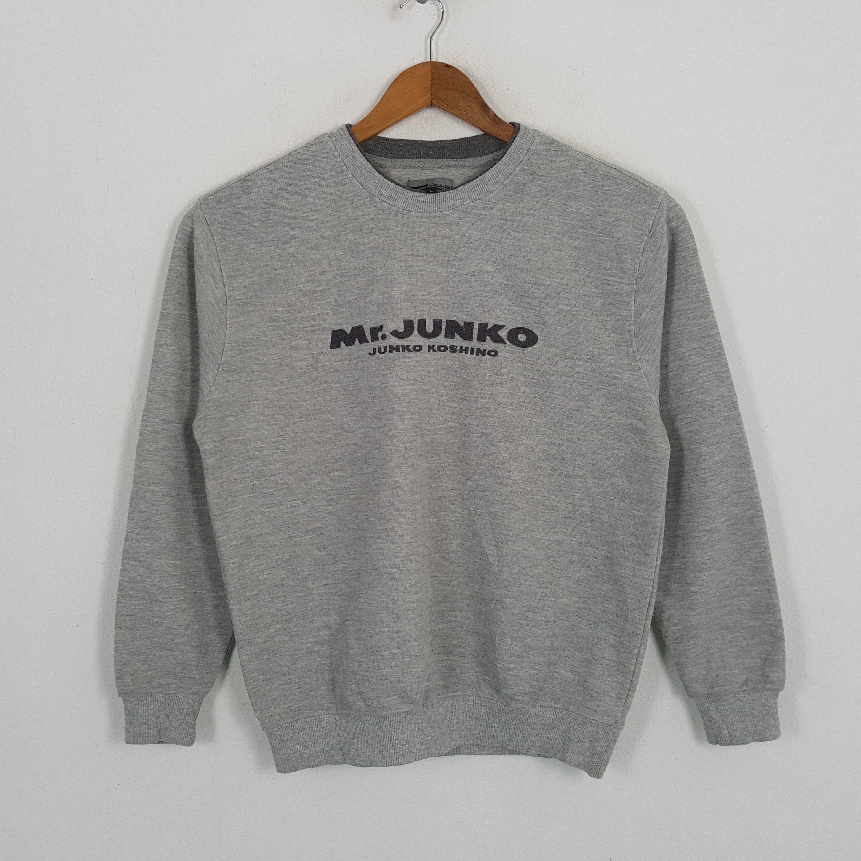 Japanese Brand × Vintage Vintage MR. JUNKO Japanese Brand Logo Sweatshirt Size US M / EU 48-50 / 2 - 1 Thumbnail