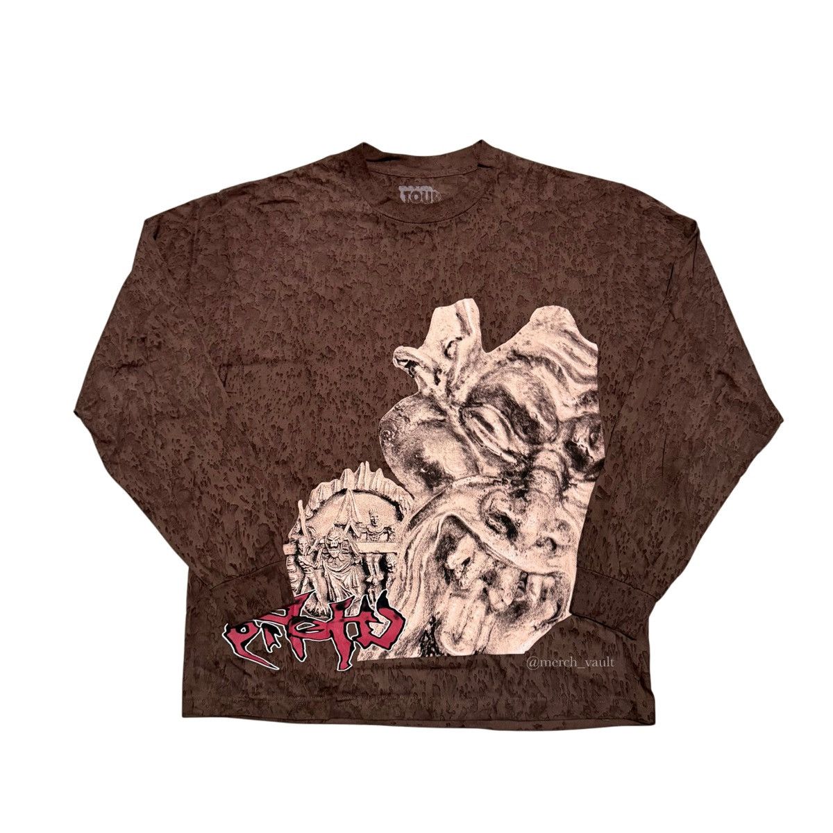 Travis Scott Utopia Tour Merch Brown Longsleeve Circus Maximus Size US L / EU 52-54 / 3 - 2 Thumbnail