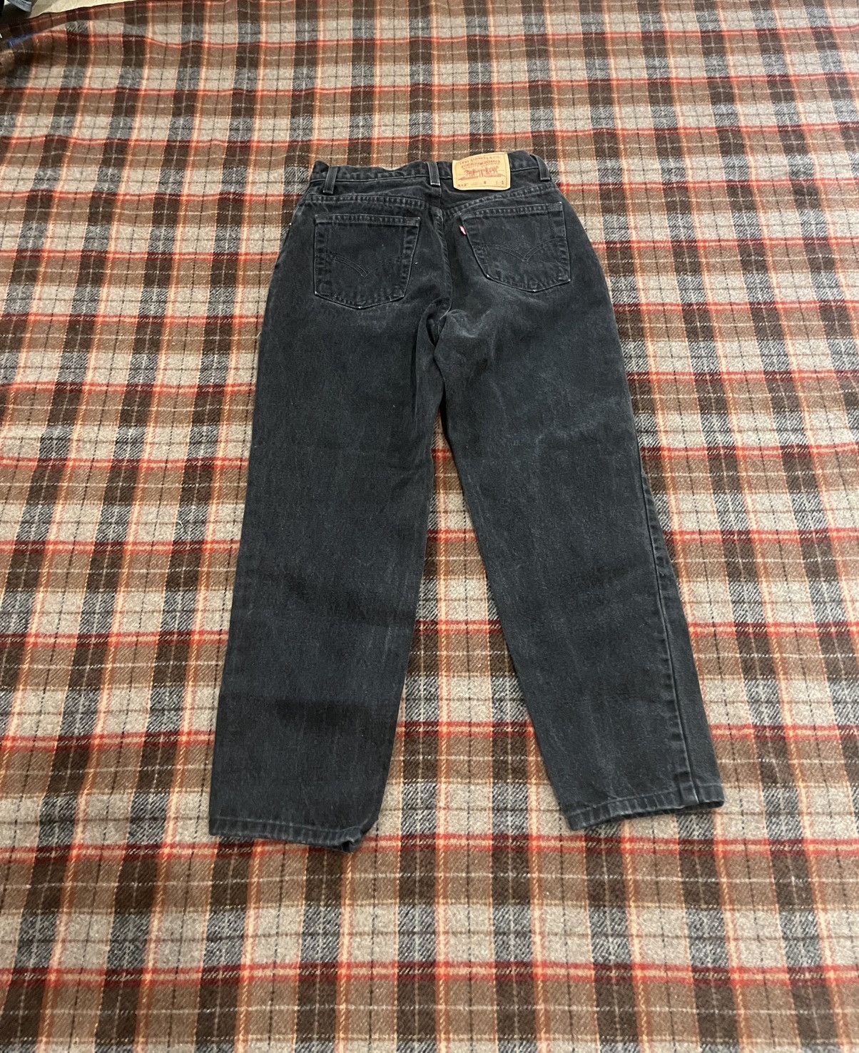 Levi's Vintage 90’s Levi’s 512 Made in USA Small denim Jenas 27” Size 27" / US 4 / IT 40 - 8 Thumbnail