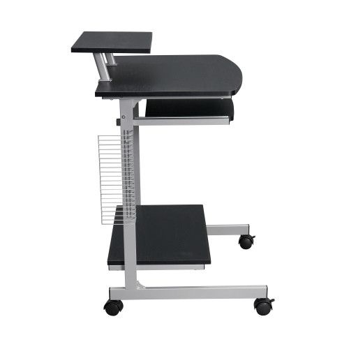 Designer × Homemade Techni Mobili Compact Computer Cart With Storage, Espresso Size US L / EU 52-54 / 3 - 6 Thumbnail