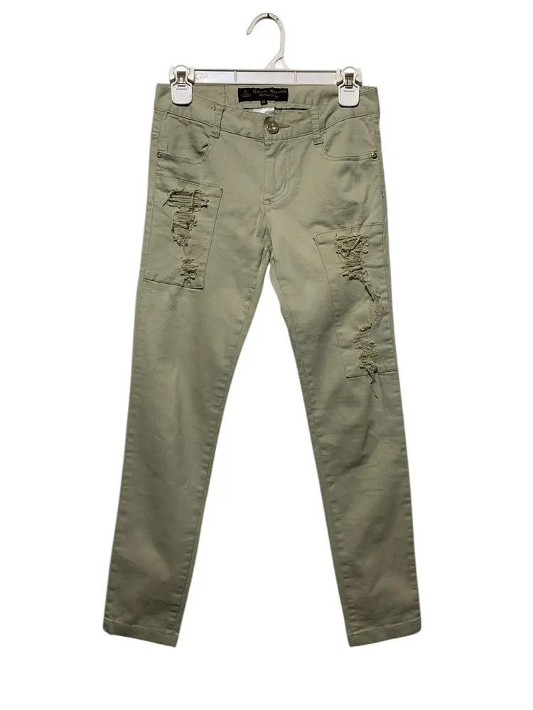Vivienne Westwood Vivienne Westwood Anglomania patchwork embroidery logodenim Size 26" / US 2 / IT 38 - 2 Thumbnail