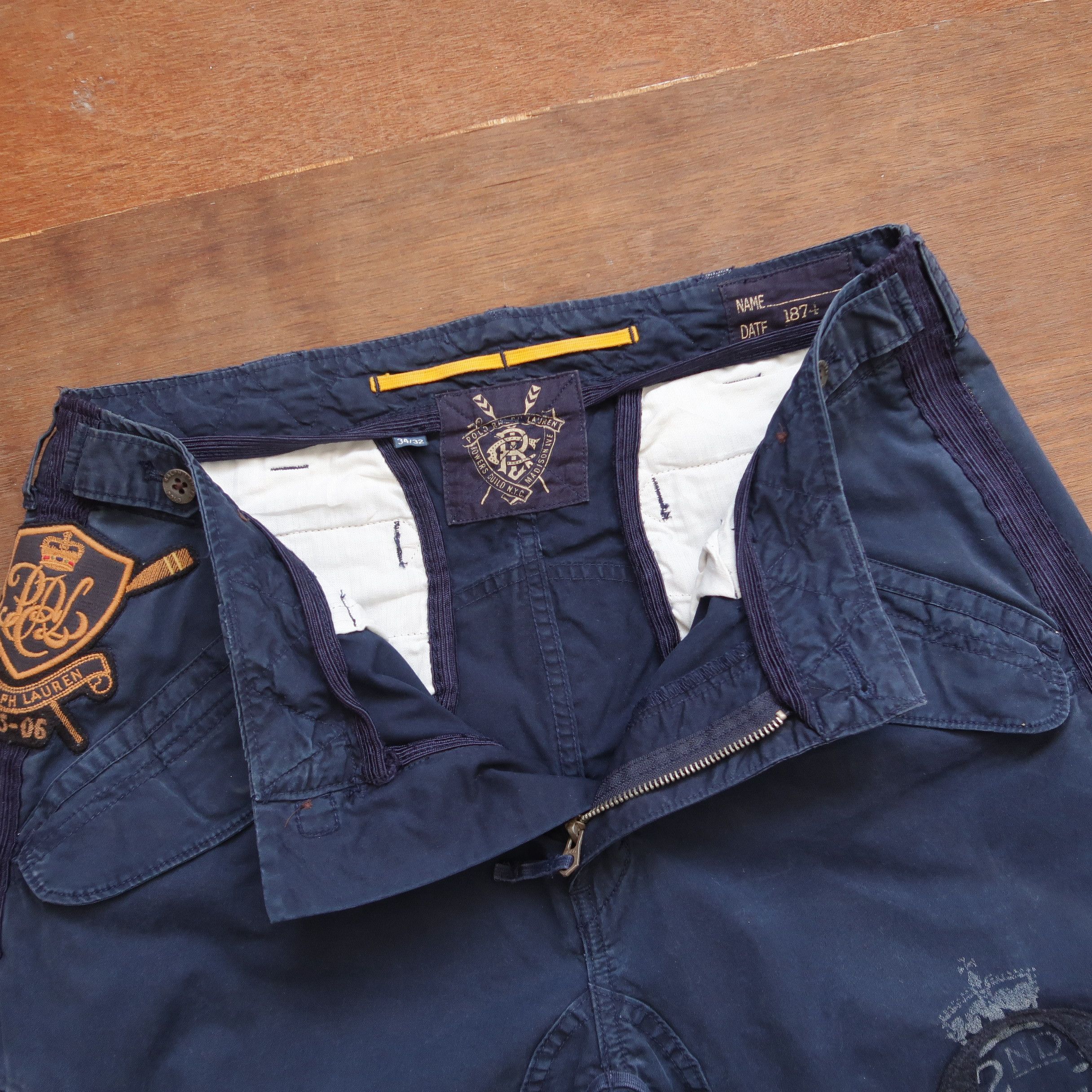 RRL Ralph Lauren 1874 POLO RALPH LAUREN RRL RLRC Military Cargo Y2K Size US 34 / EU 50 - 9 Thumbnail