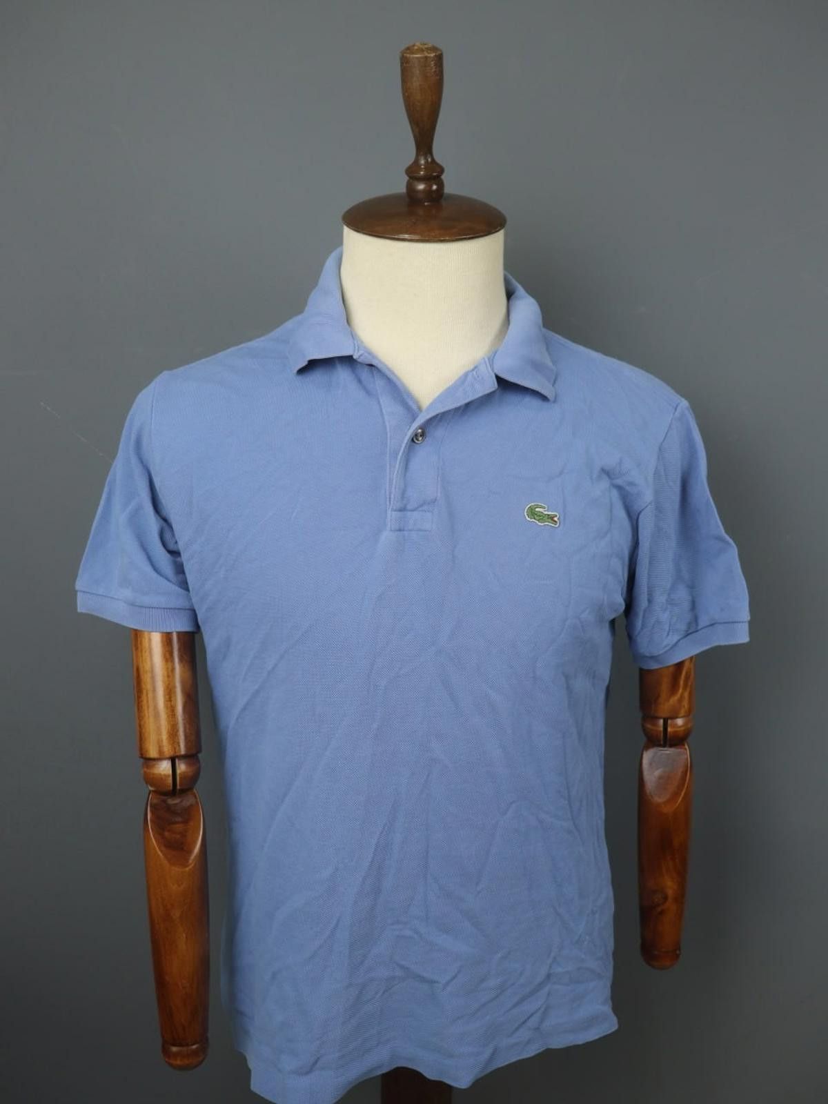 Lacoste Lacoste Blue 100% Cotton Collared Casual Polo Shirt Size 4 Size US M / EU 48-50 / 2 - 1 Thumbnail