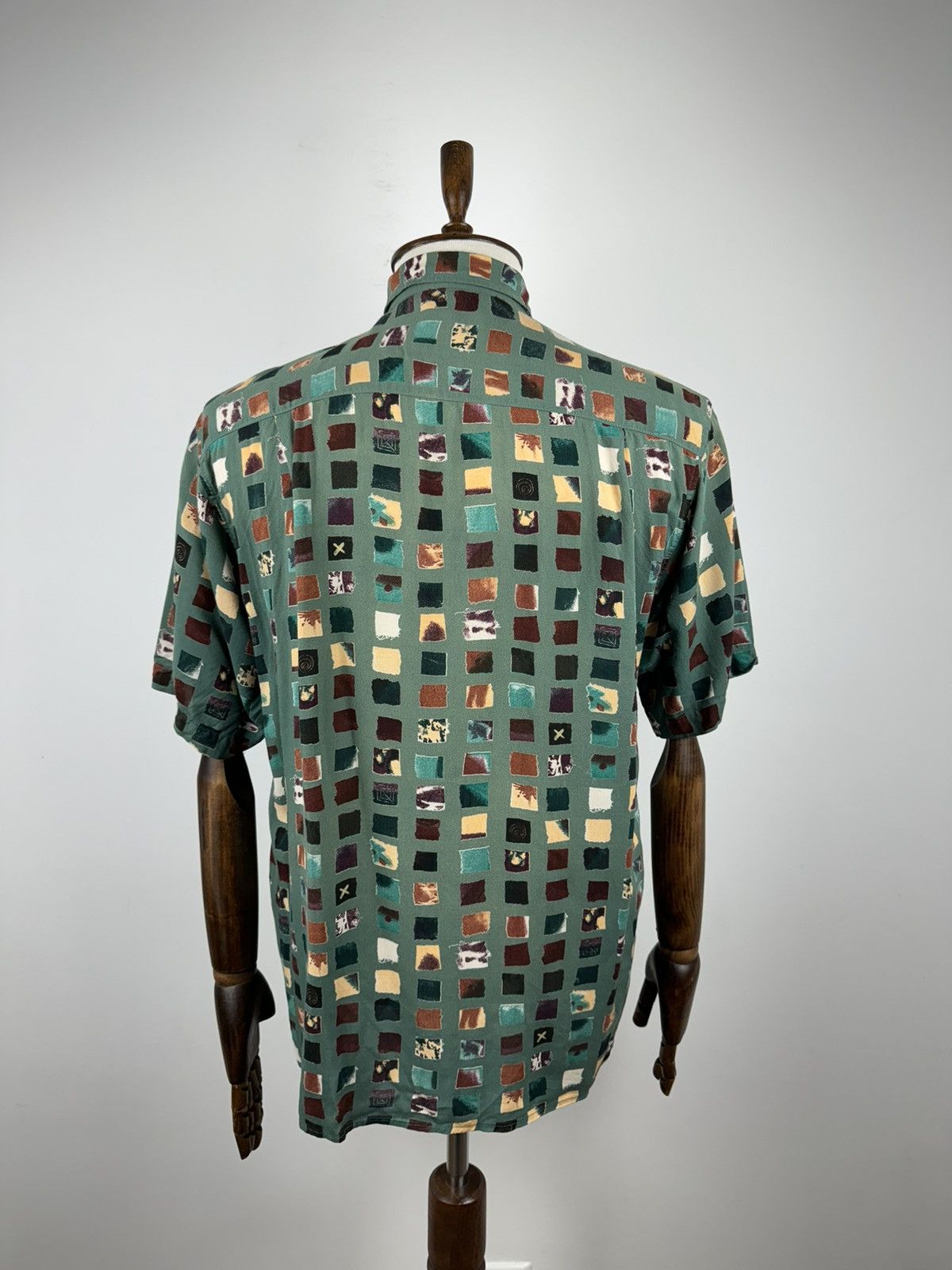 Japanese Brand × Vintage Vintage Pierre Sangal Multicoloured Short Sleeve Shirt Size US M / EU 48-50 / 2 - 4 Thumbnail