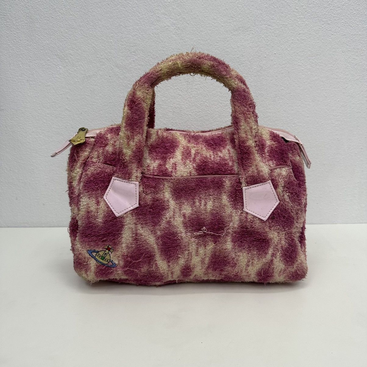 Vivienne Westwood ‼️YES‼️ AUTH. VIVIENNE WESTWOOD TIE DYE TERRY CLOTH CARRY BAG Size ONE SIZE - 4 Thumbnail