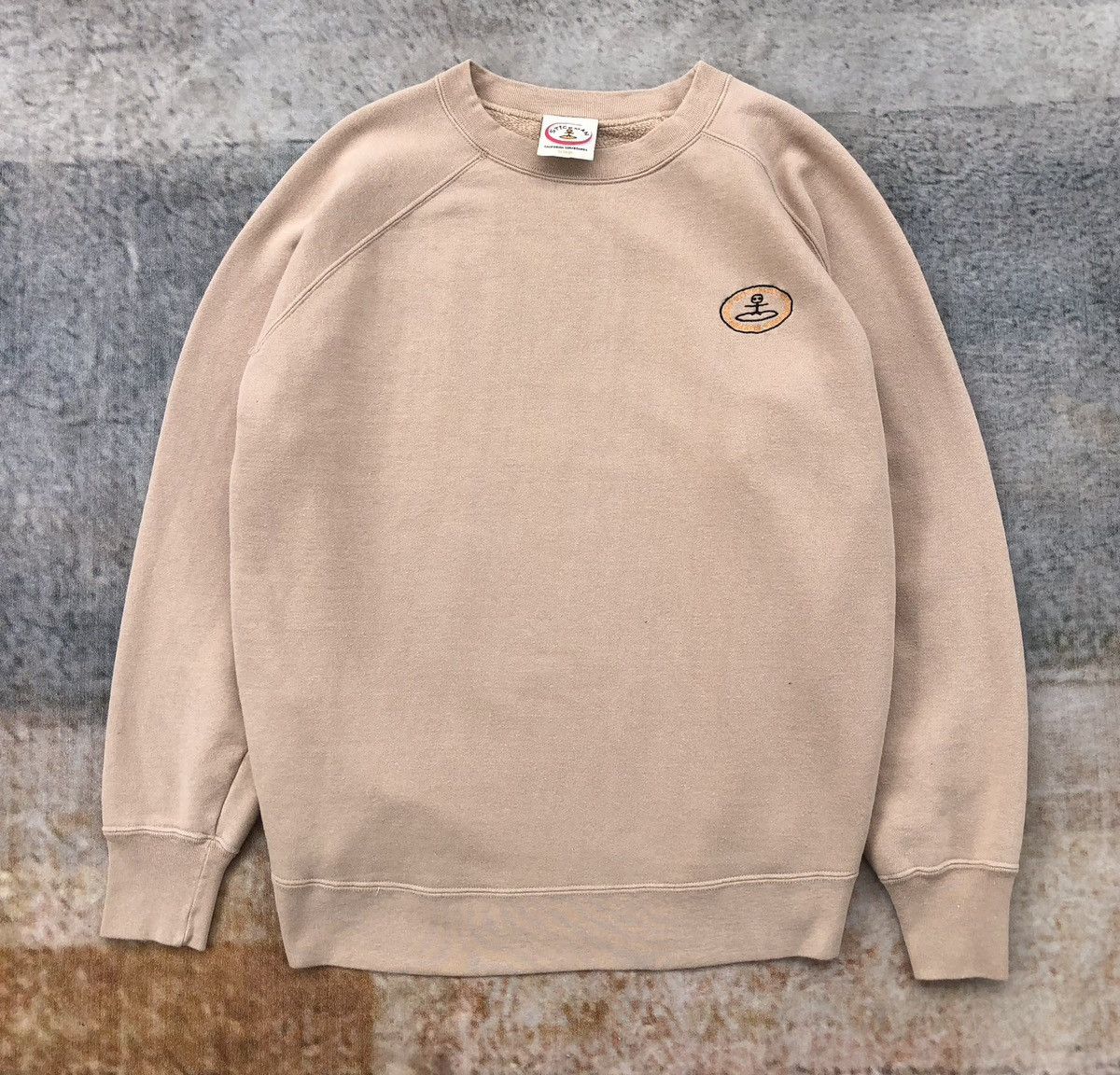 Vintage Vintage 90s Stickman California Surfboard Crewneck Size US M / EU 48-50 / 2 - 4 Thumbnail