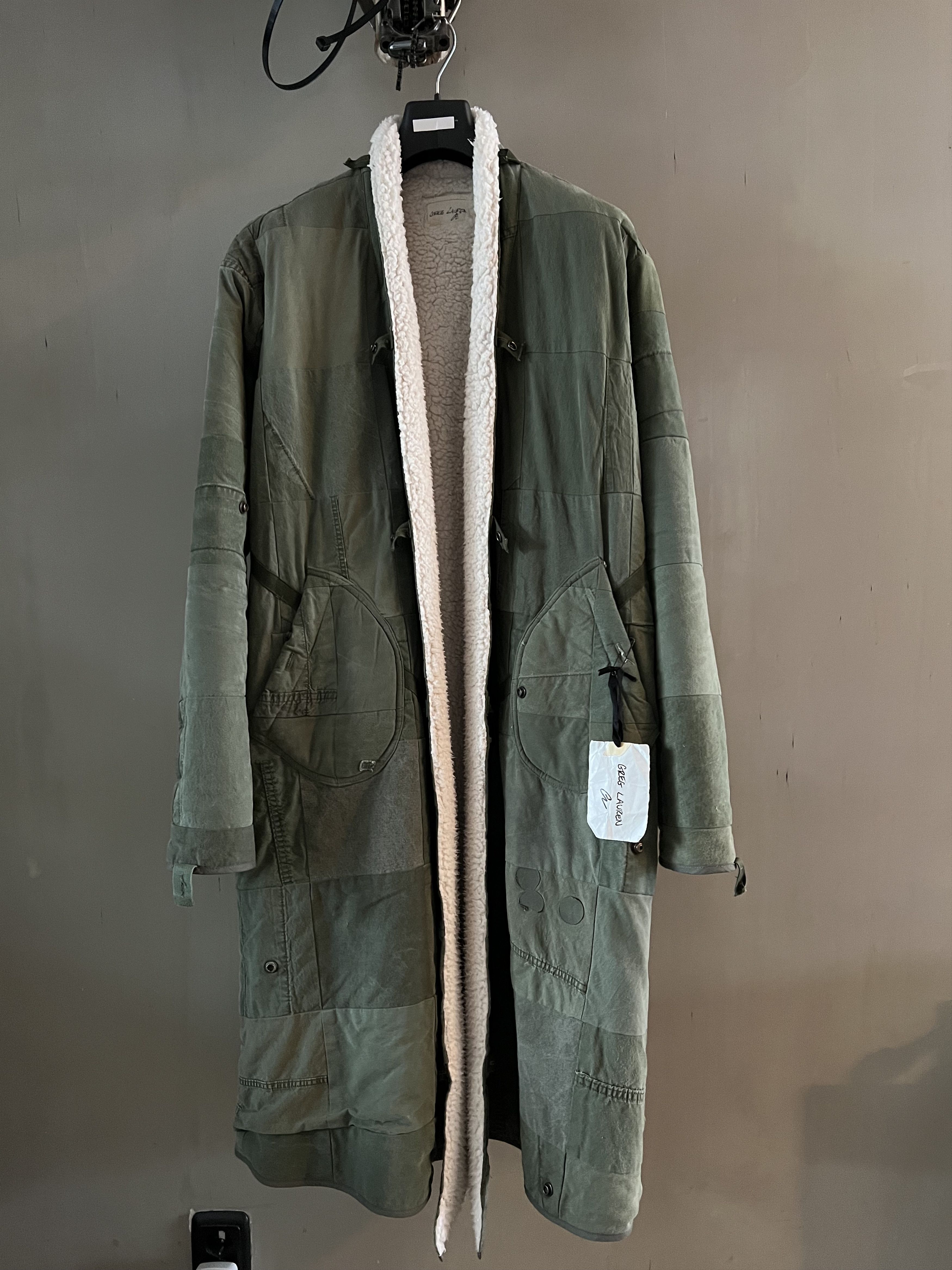 Greg Lauren ARMY TENT SCRAPWORK LONG GL1 * NEW** Size US XL / EU 56 / 4 - 3 Thumbnail