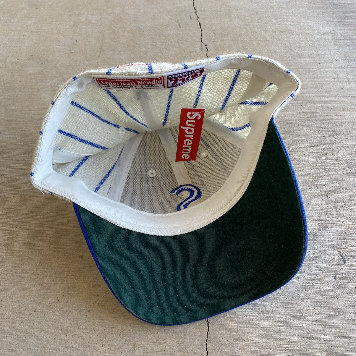 American Needle Supreme Pinstripe Hat 7 1/8 New Era American Needle 2008 Size ONE SIZE - 6 Thumbnail