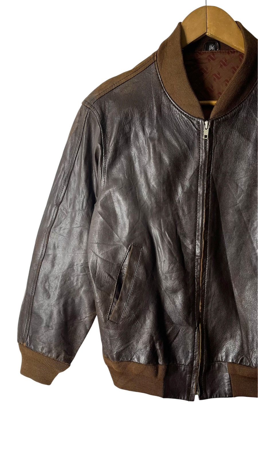 Vintage VINTAGE ROYAL GENUINE LEATHER EXCELLENT COAT JACKET Size US M / EU 48-50 / 2 - 3 Thumbnail