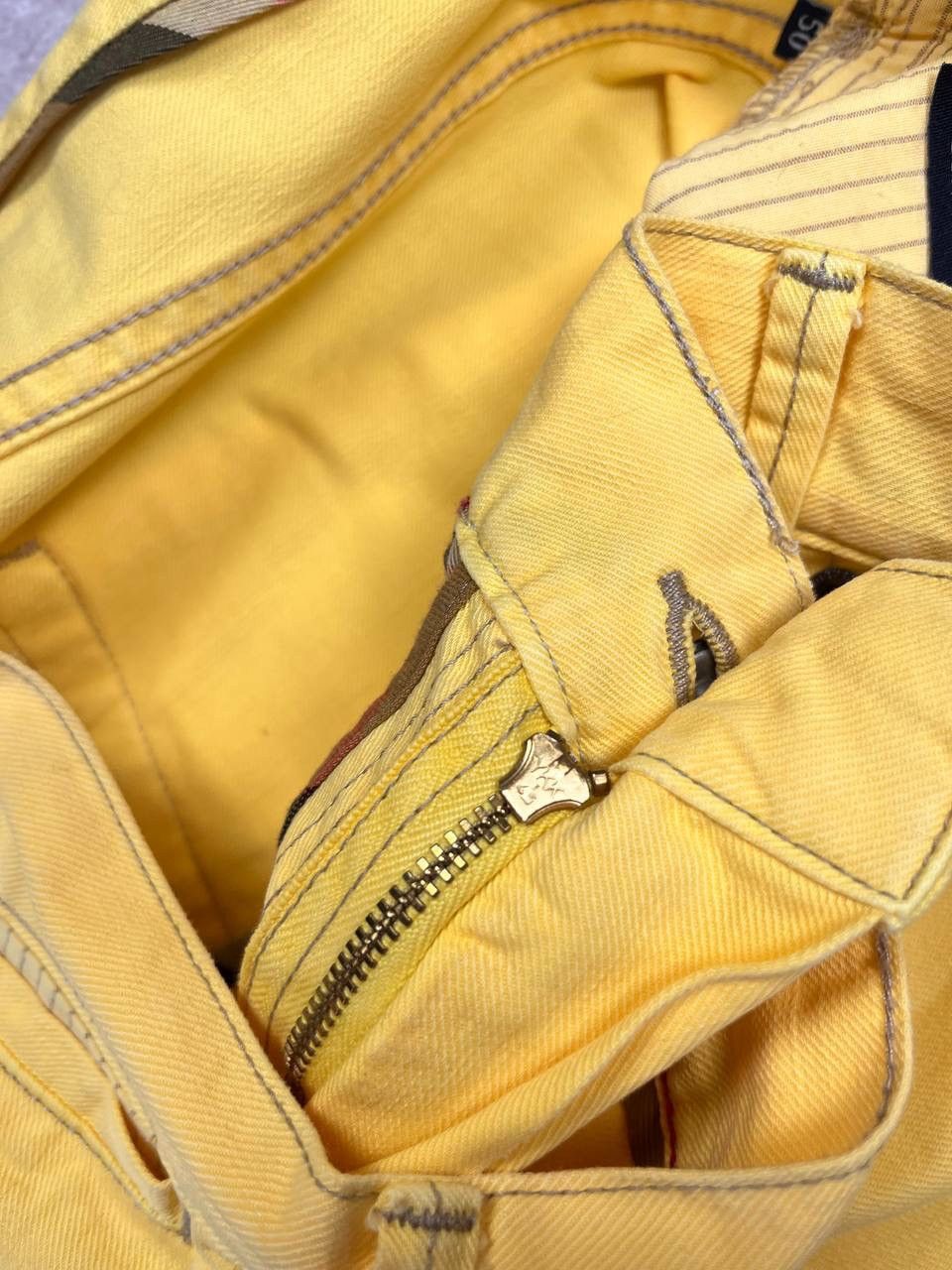 Burberry VINTAGE BURBERRY NOVA CHECK BAGGY CHINO PANTS Y2K 34 Size US 34 / EU 50 - 7 Thumbnail