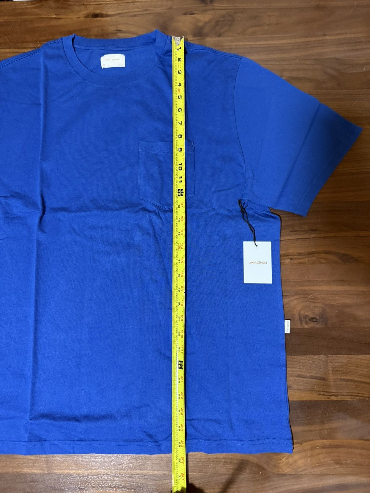 Aime Leon Dore Aime Leon Dore ALD Crest Pocket Tee in “Blue Quartz” XXL Size US XXL / EU 58 / 5 - 4 Thumbnail