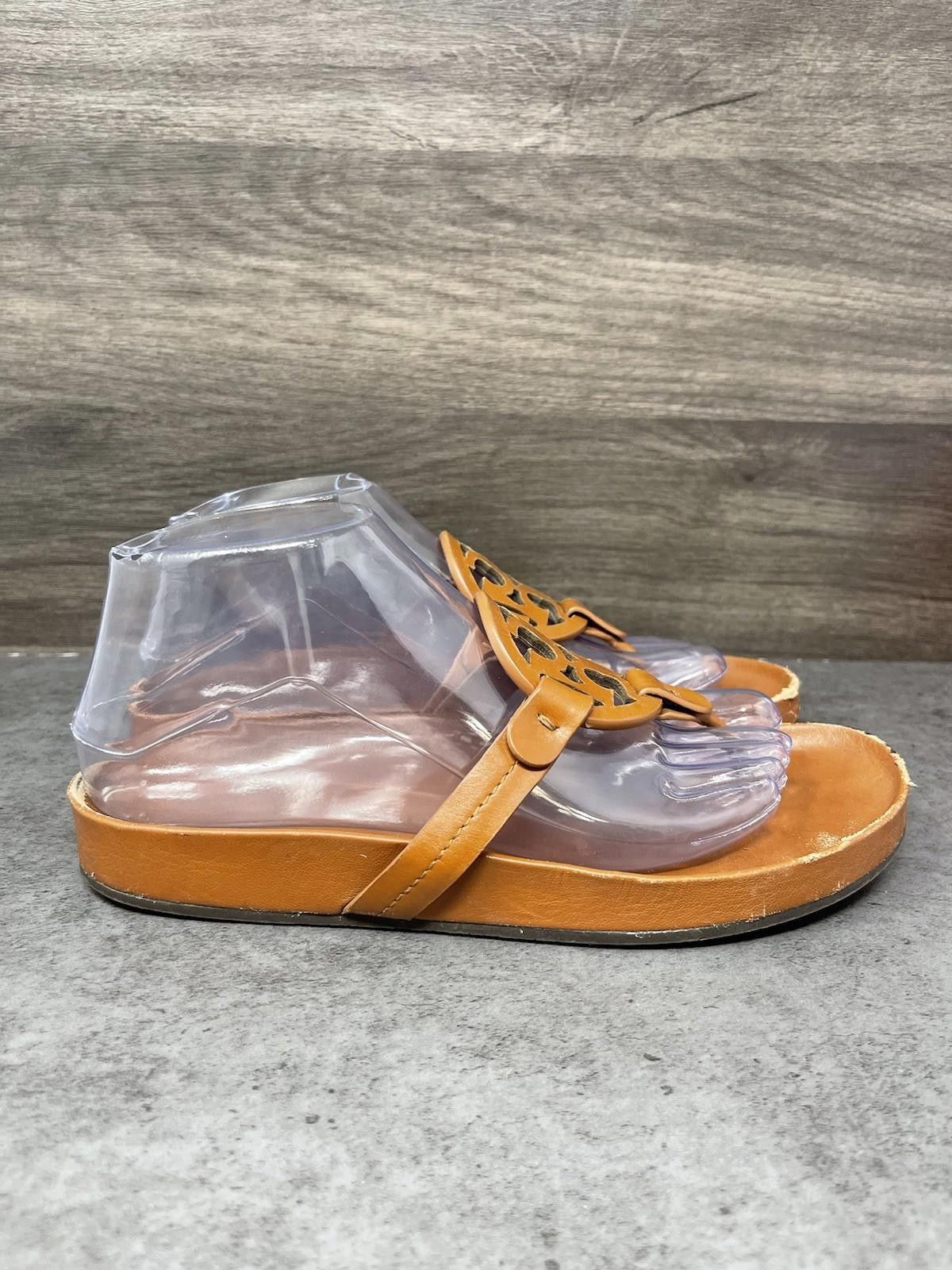 Other Tory Burch Miller Cloud Thong Sandals Womens Size 8 Brown Size US 8 / IT 38 - 6 Thumbnail