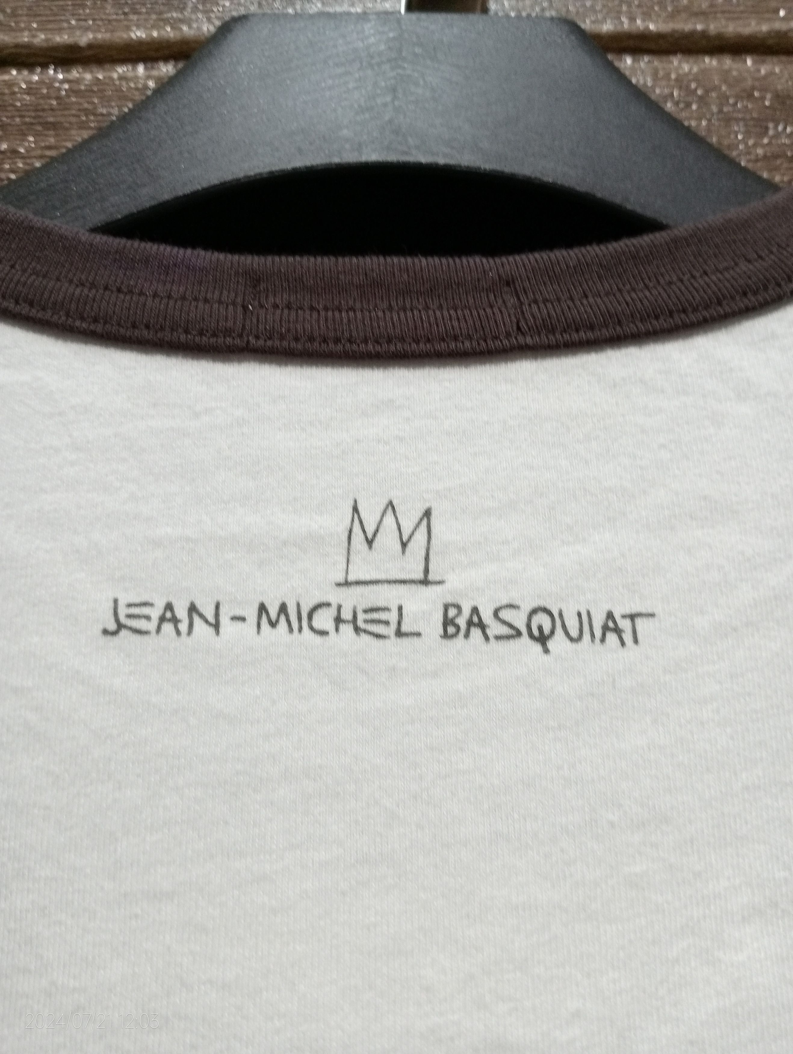 Jean-Michel Basquiat Vintage Jean-Michel Basquiat Dancing Bear Ringer Tee Size US M / EU 48-50 / 2 - 2 Thumbnail