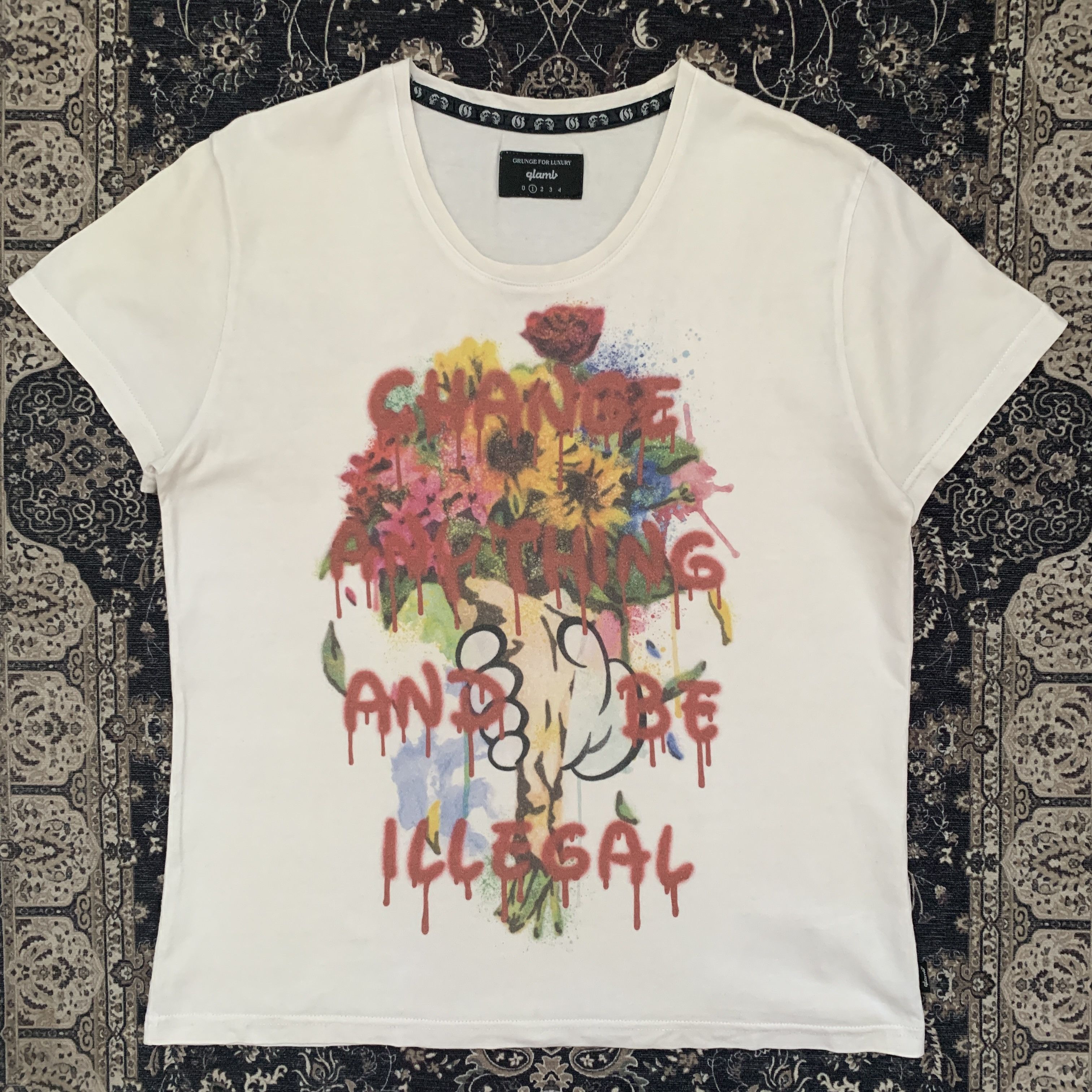 Other Grunge For Luxury By Glamb Art Tee Size US M / EU 48-50 / 2 - 1 Thumbnail