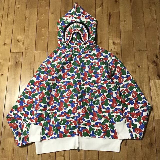 Bape 2024 🔥QINGDAO Store Camo🔥 BAPE shark full zip hoodie APE Size US XXL / EU 58 / 5 - 1 Thumbnail