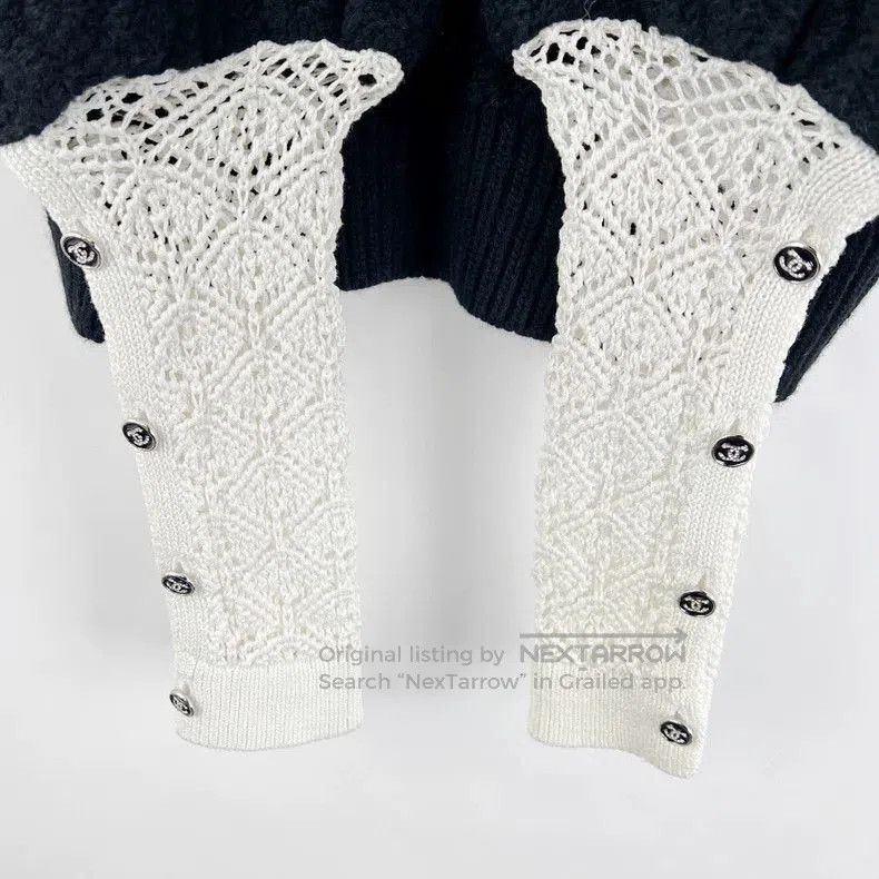 Chanel Chanel Castle Series Logo Knit Sweater. Size US XS / EU 42 / 0 - 6 Thumbnail