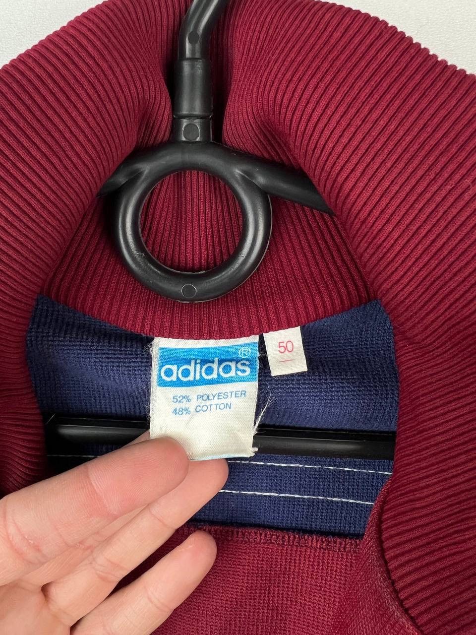 Vintage Adidas 90s West Germany vintage zip sweatshirt size 50/M Size US M / EU 48-50 / 2 - 4 Thumbnail