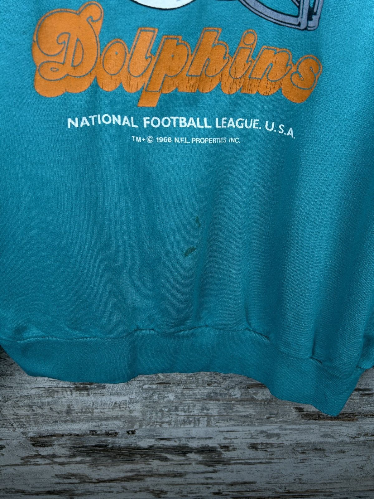 NFL × Russell Athletic × Vintage Vintage 90s Miami Dolphins Crewneck Sweatshirt rare y2k NFL Size US L / EU 52-54 / 3 - 4 Thumbnail