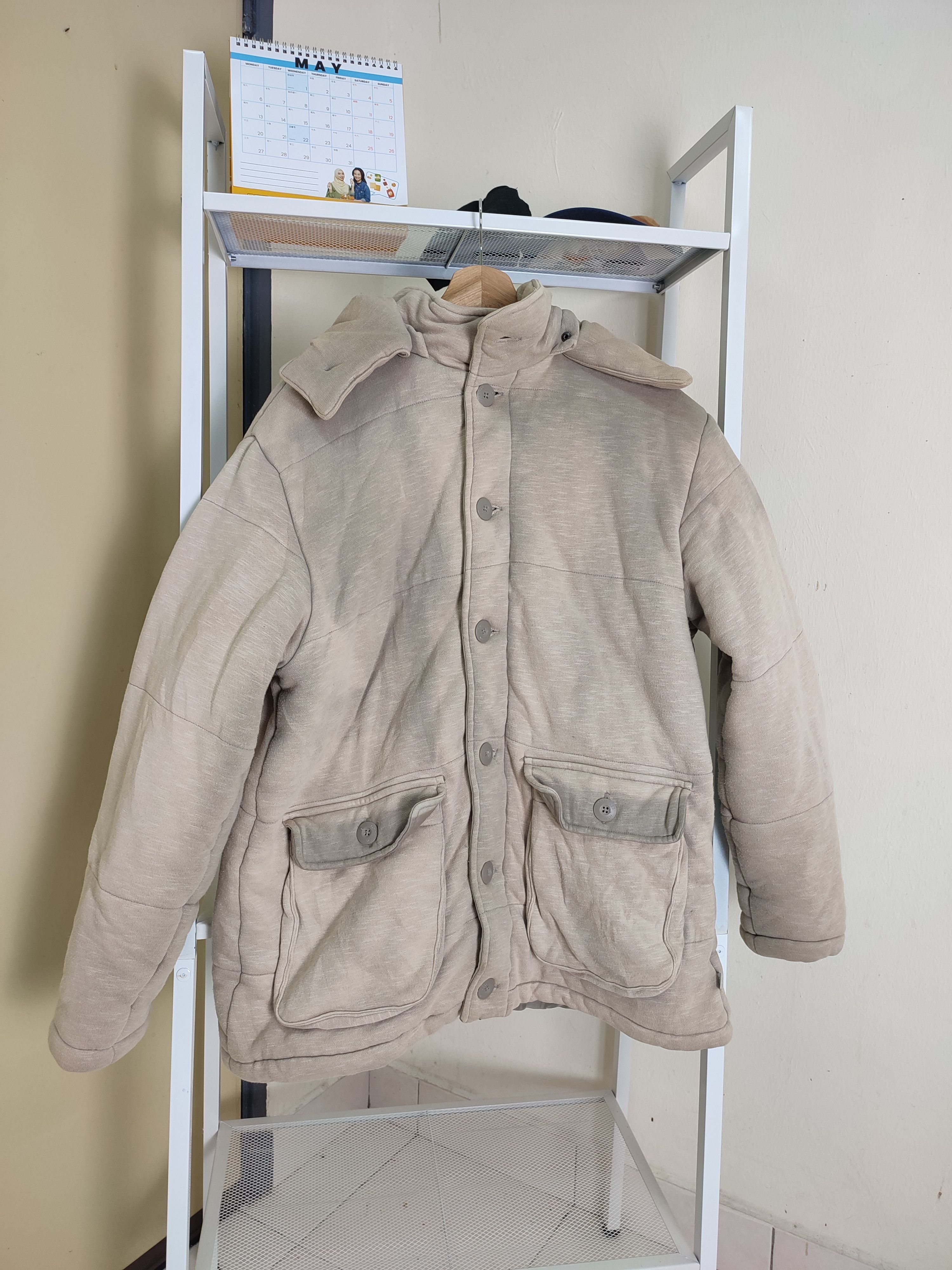 Woolrich Woolen Mills 💥Rare Fur Woolrich Sun Faded Button Jacket Size US L / EU 52-54 / 3 - 8 Thumbnail